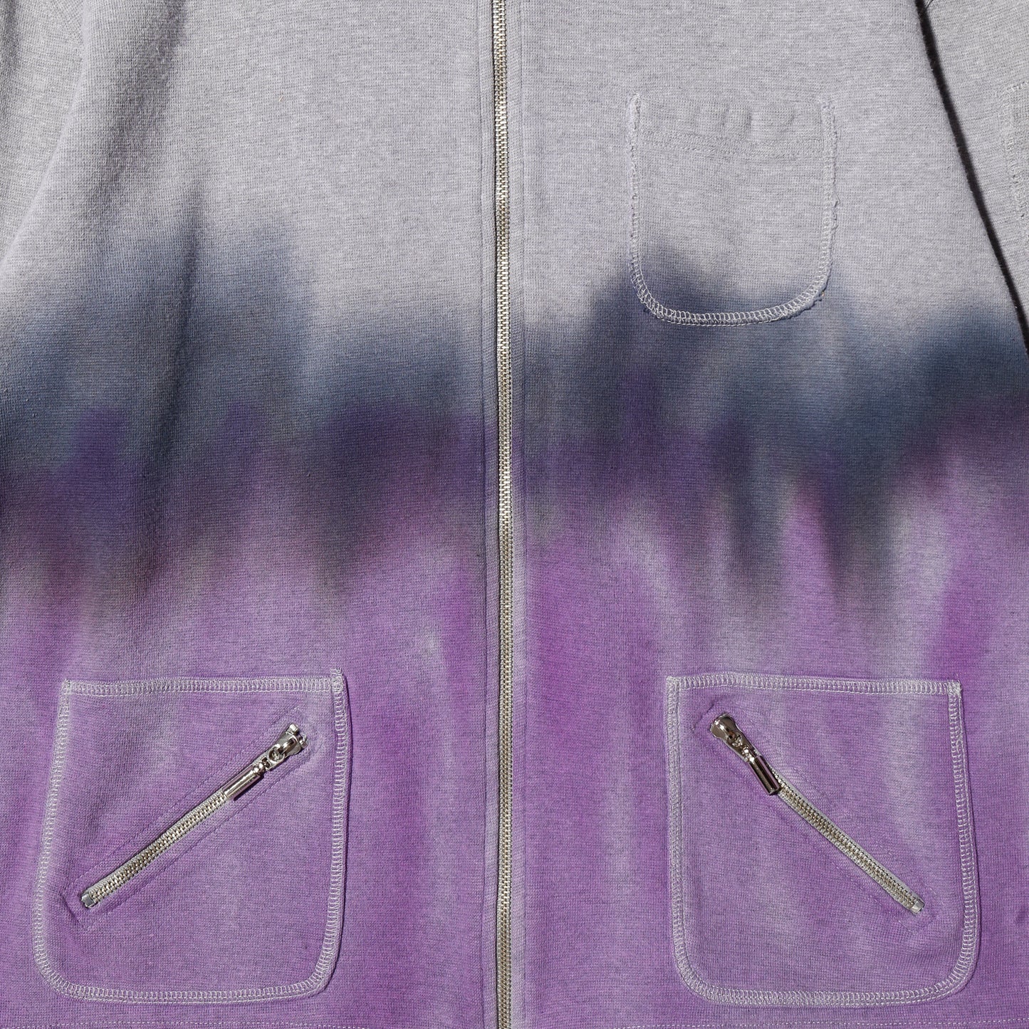 vintage dipped knit jacket