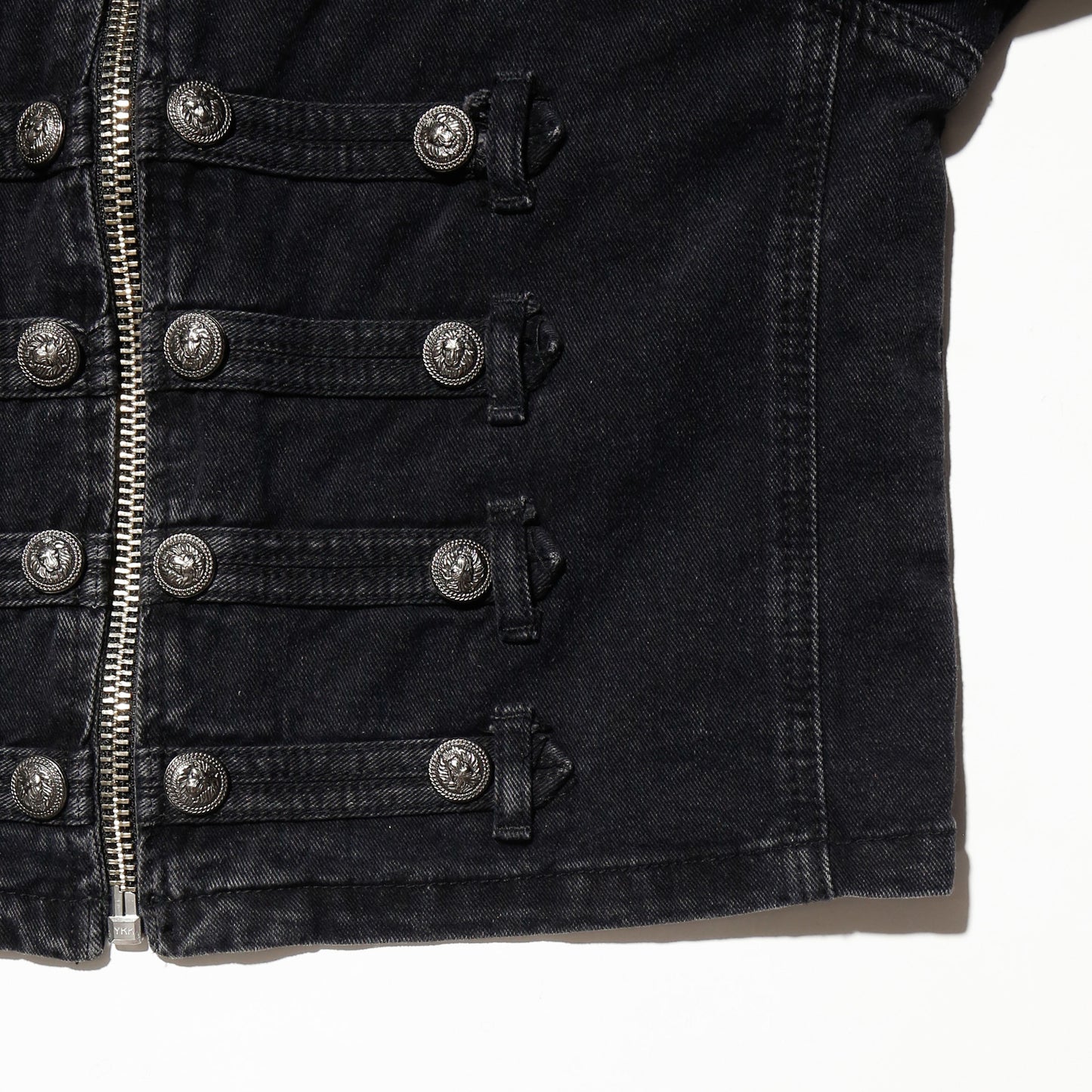 *one-off hooded napoleon jacket