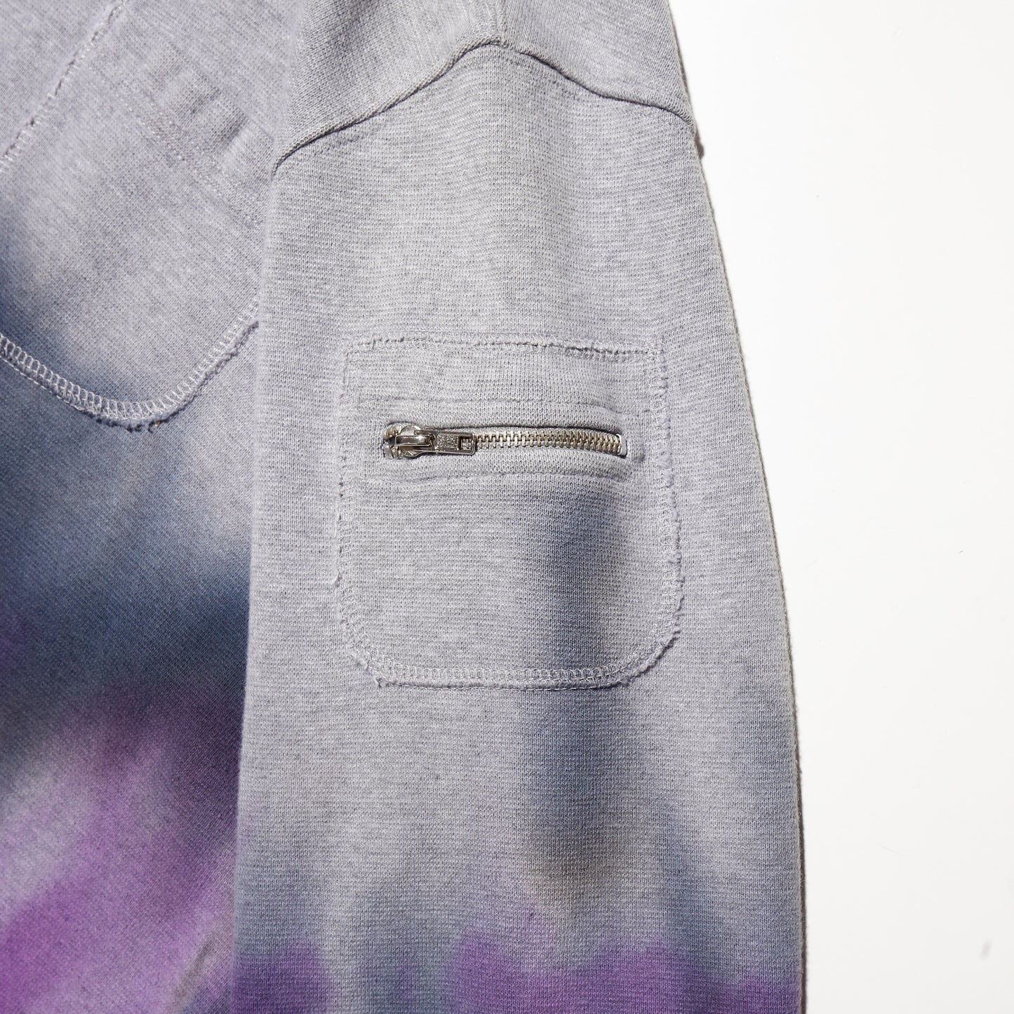 vintage dipped knit jacket