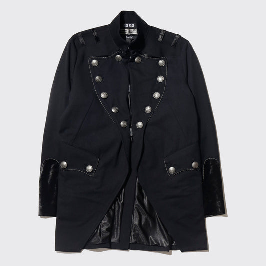 Go Go Darlin' × beauty:beast - "NAPOLEON JACKET : From the 2001's archives./Black Piping"