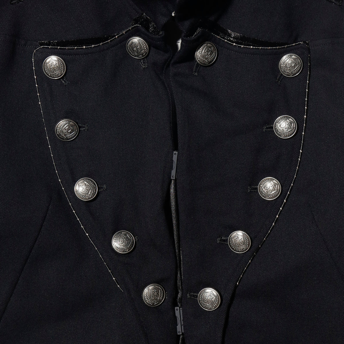 Go Go Darlin' × beauty:beast - "NAPOLEON JACKET : From the 2001's archives./Black Piping"