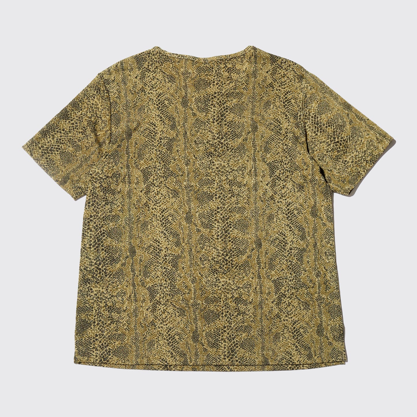 vintage lame python cut sew