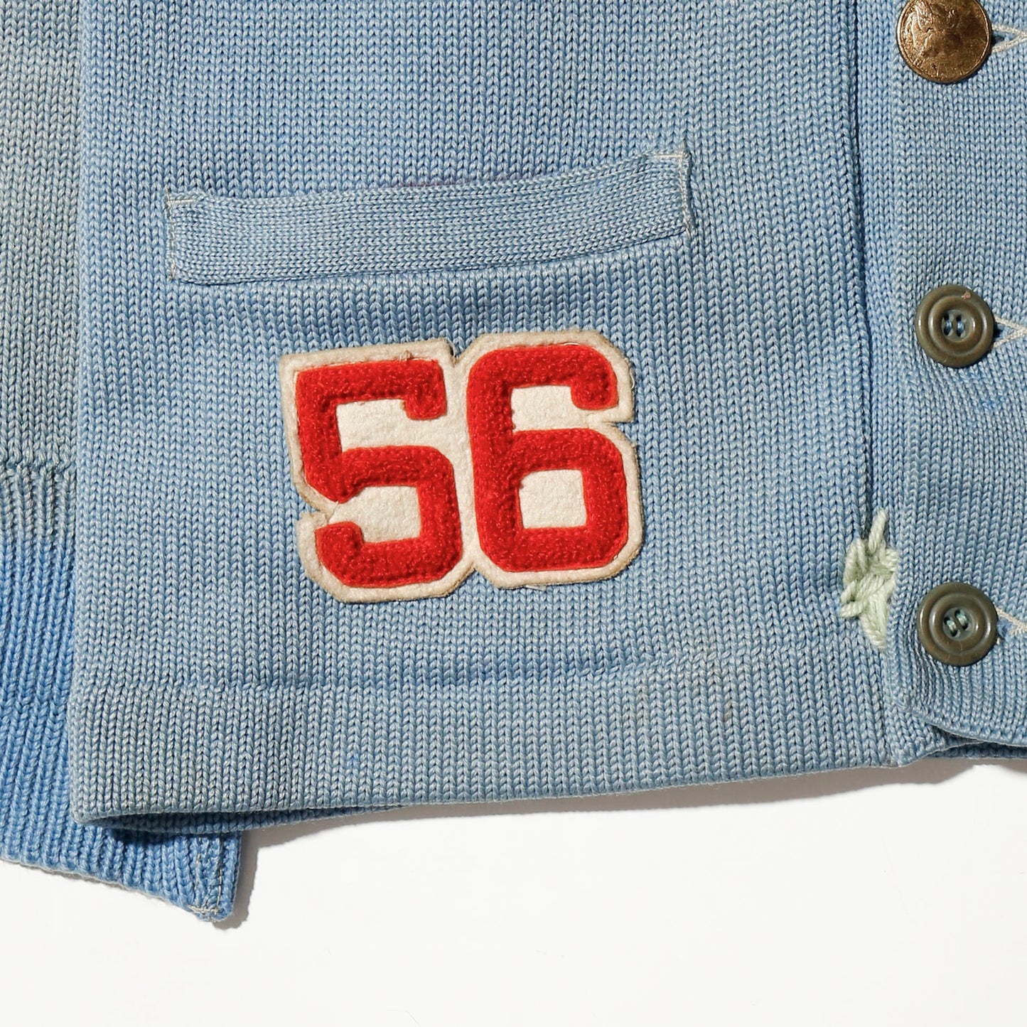 *one-off 50's craft lettered cardigan