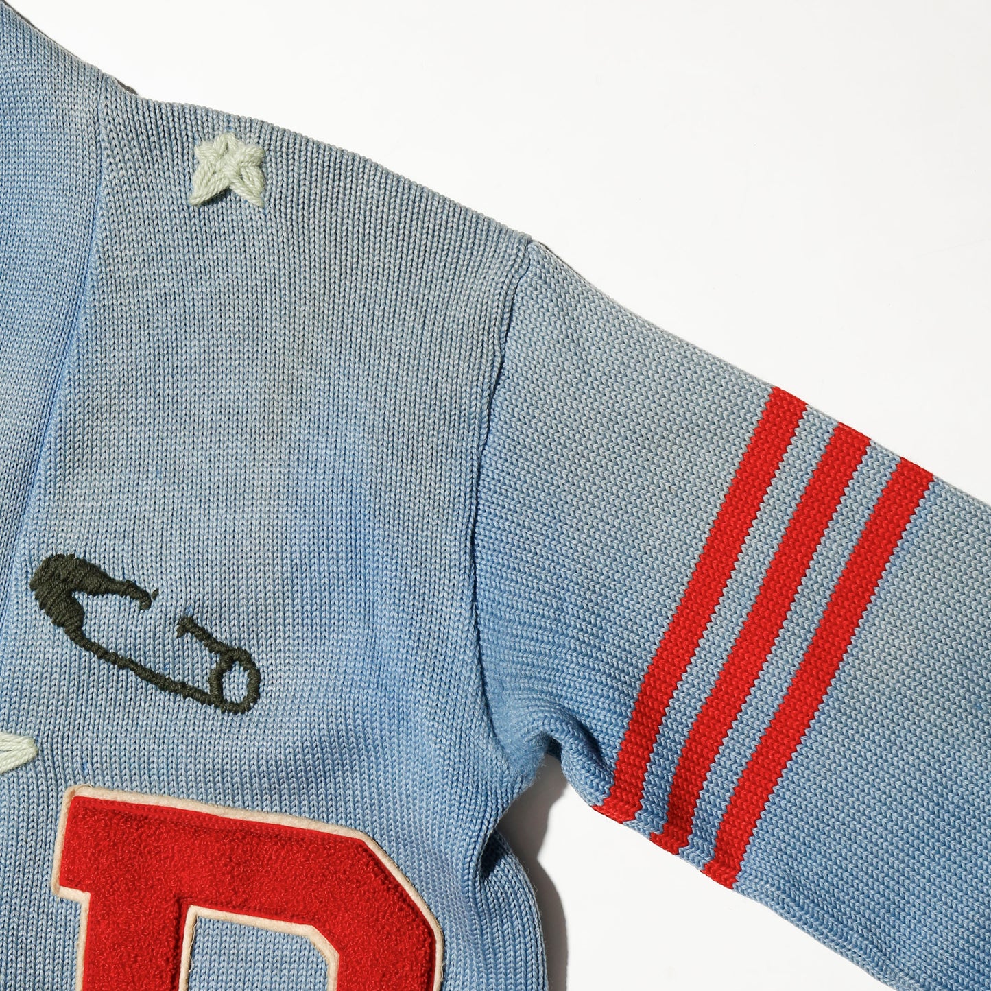 *one-off 50's craft lettered cardigan