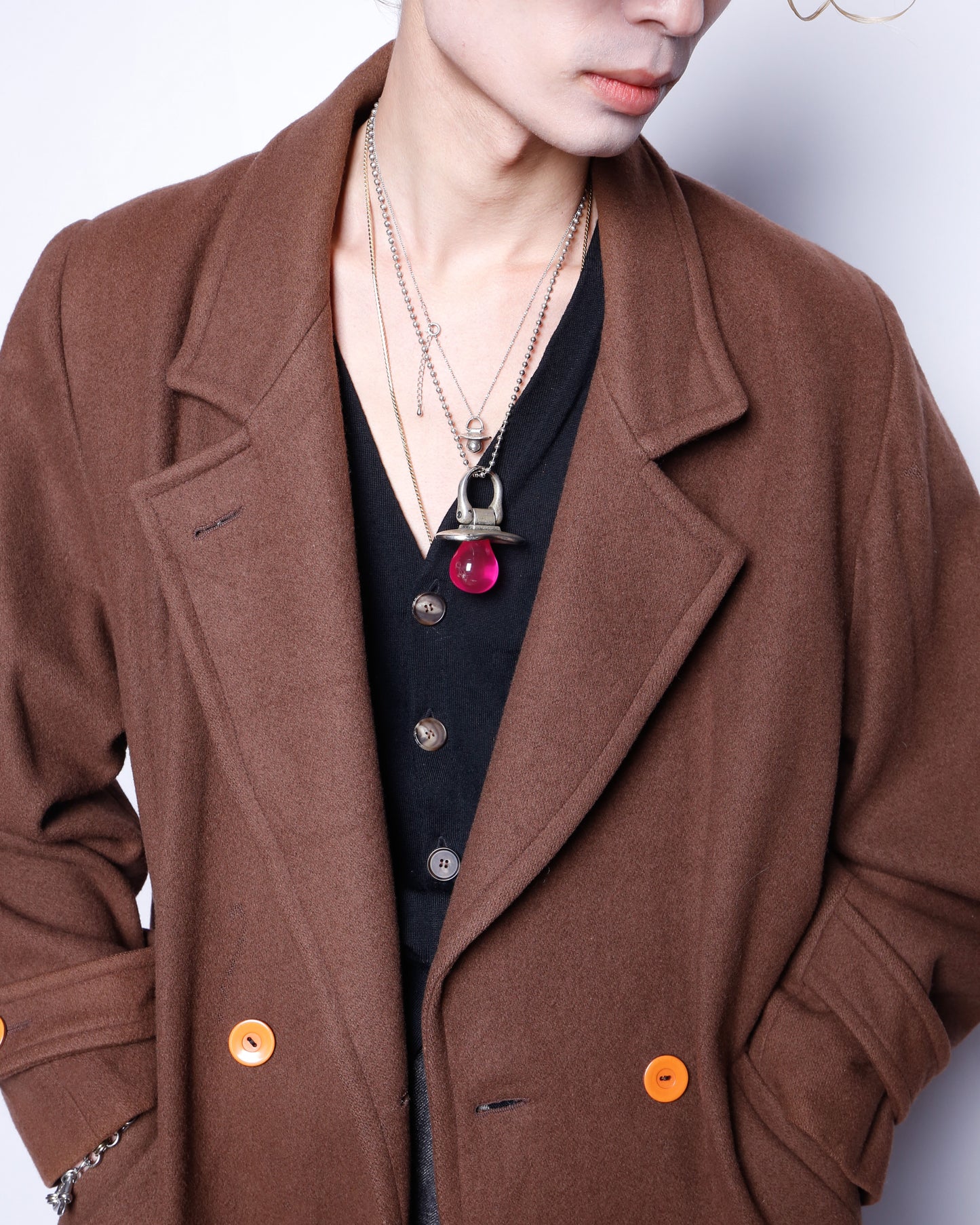 vintage double breasted chesterfield wool coat