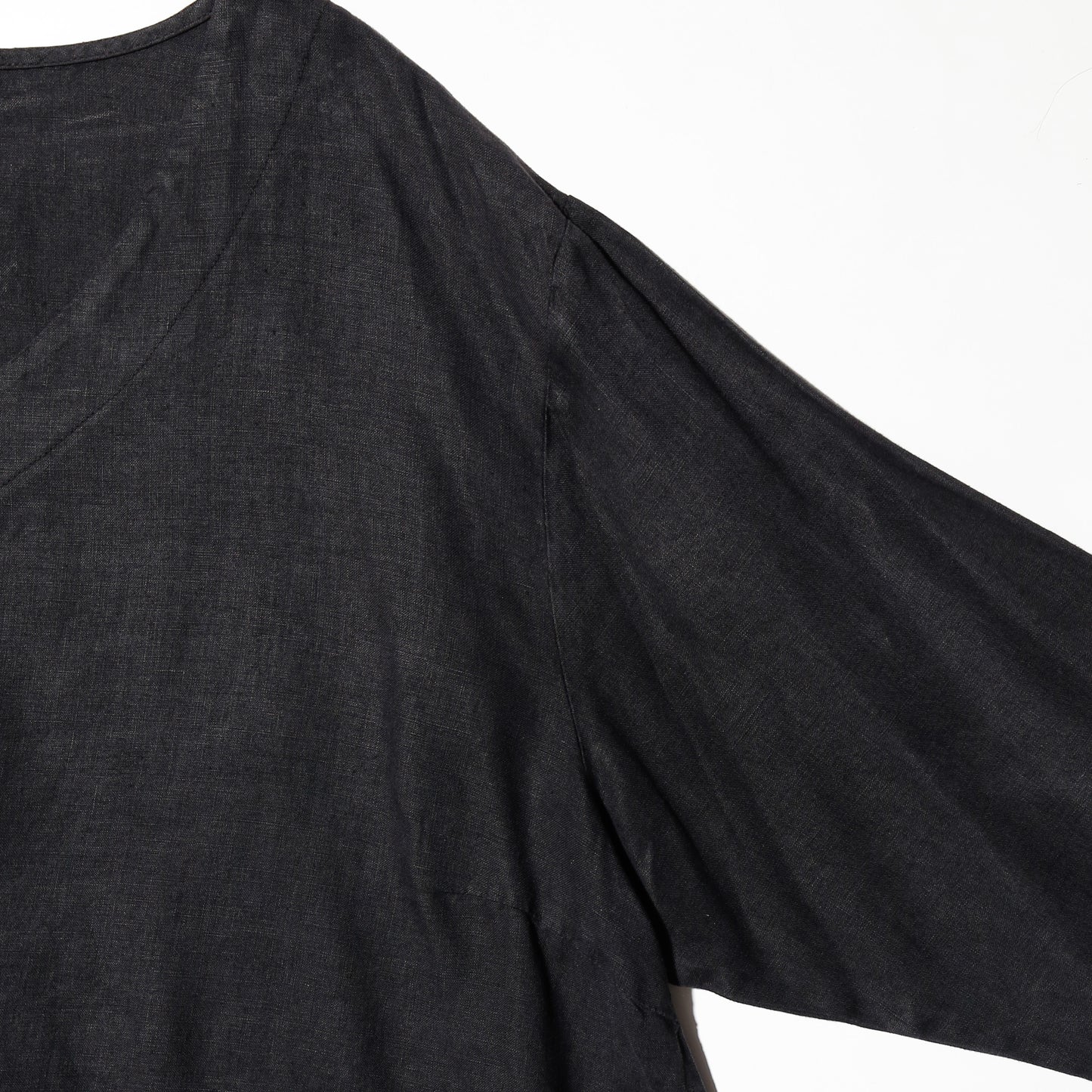 vintage distressed linen tunic