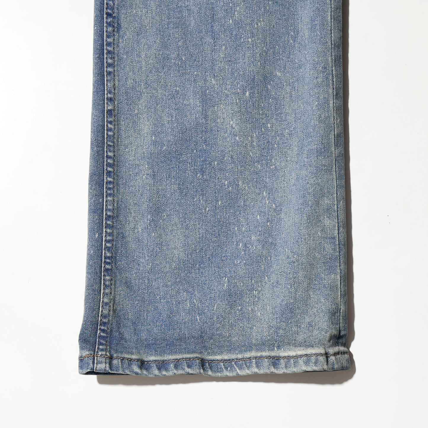 vintage jaded london stonewash strap flare jeans