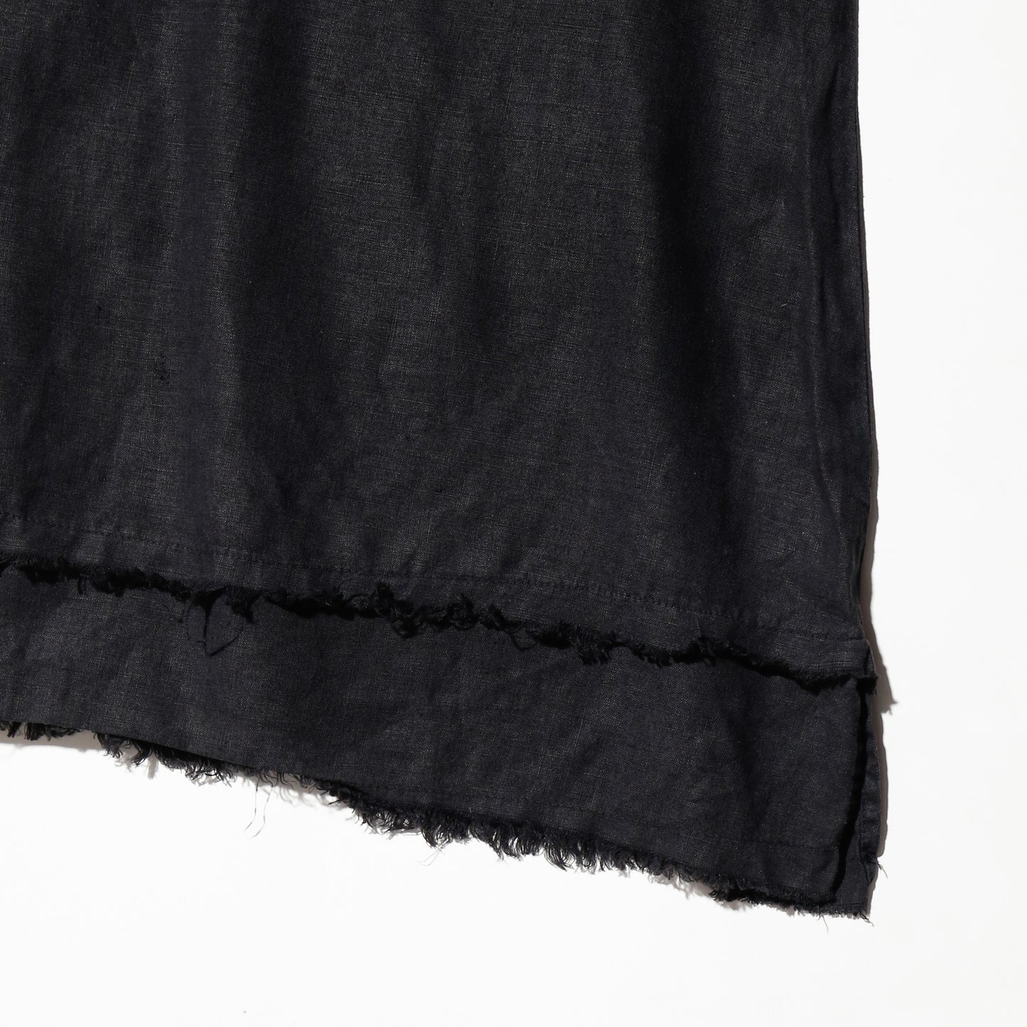 vintage distressed linen tunic