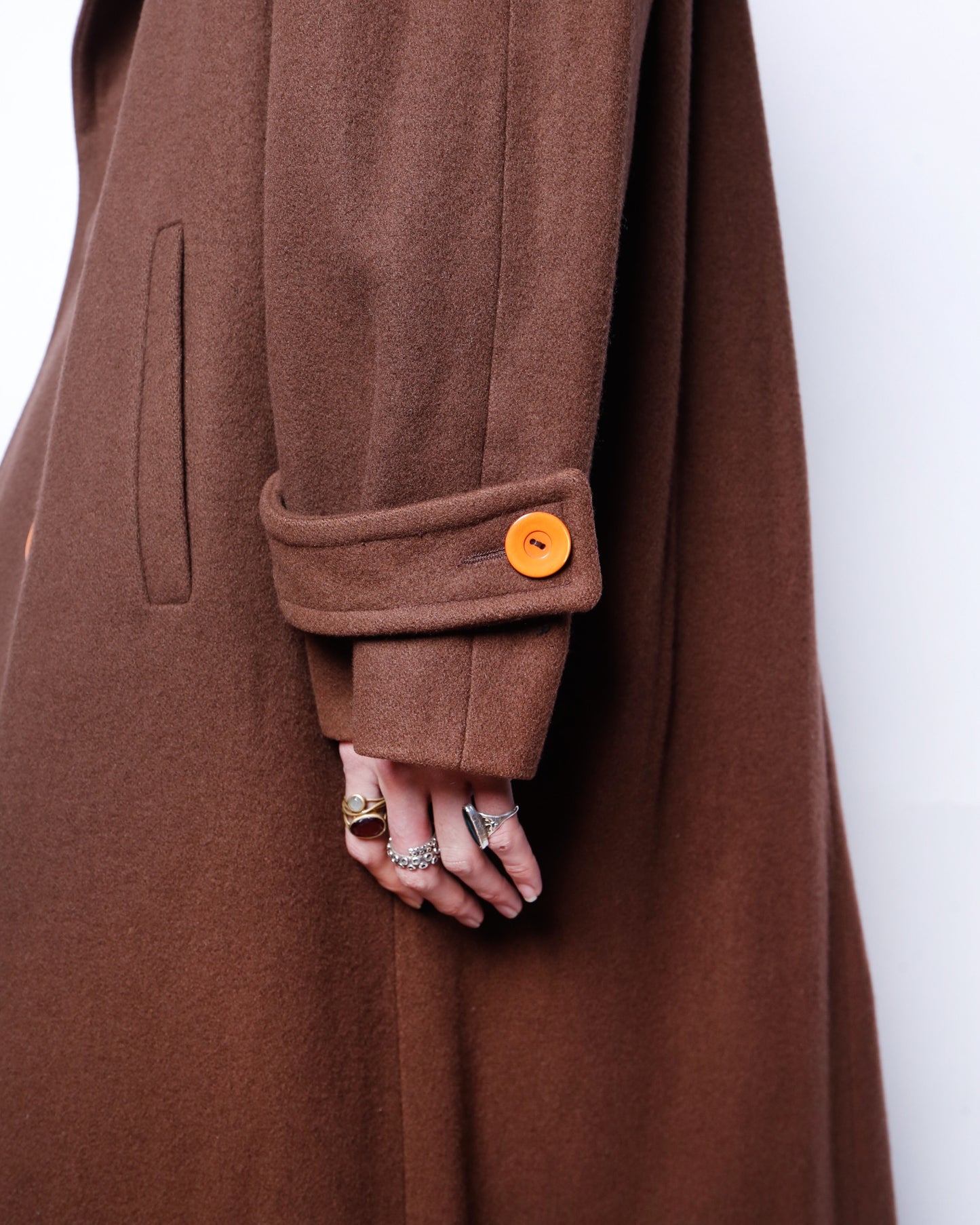 vintage double breasted chesterfield wool coat