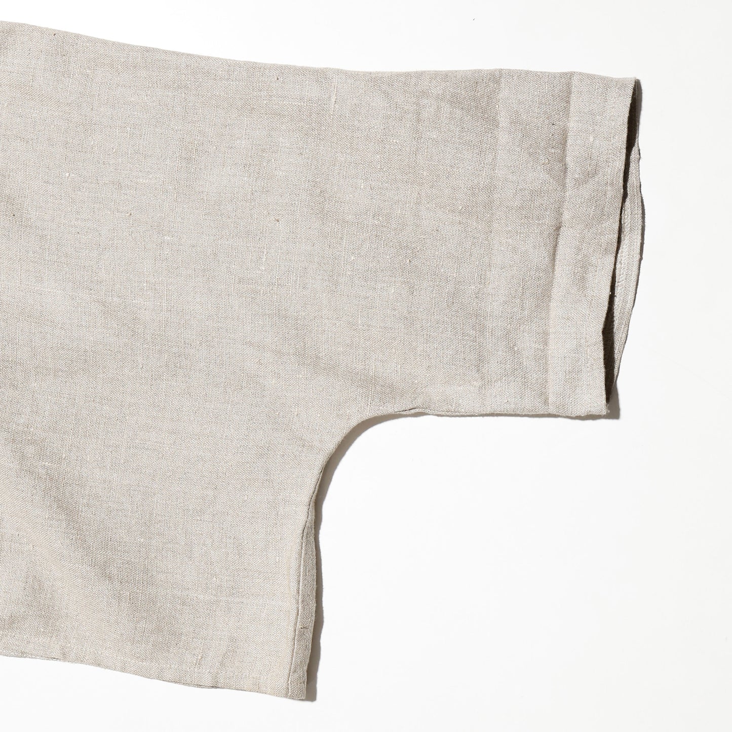 vintage "Eclipse" round linen pullover