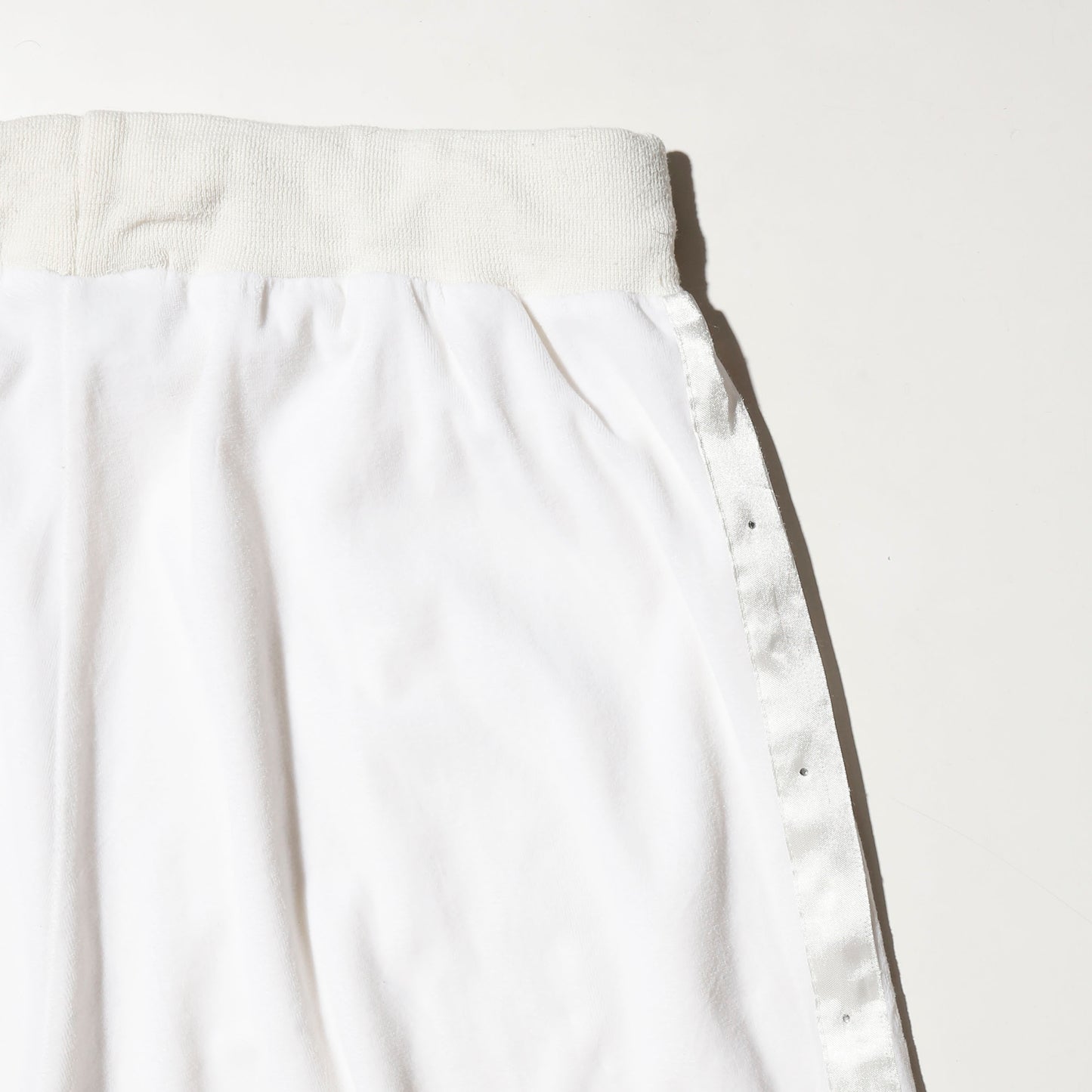 vintage side line pile bermuda shorts