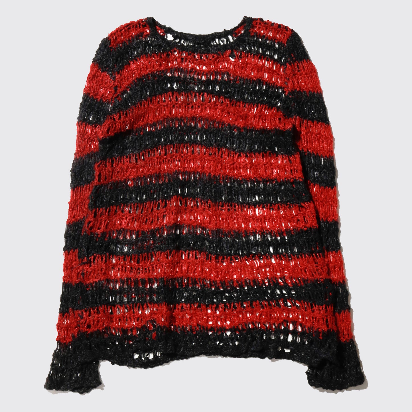 vintage fish net border sweater