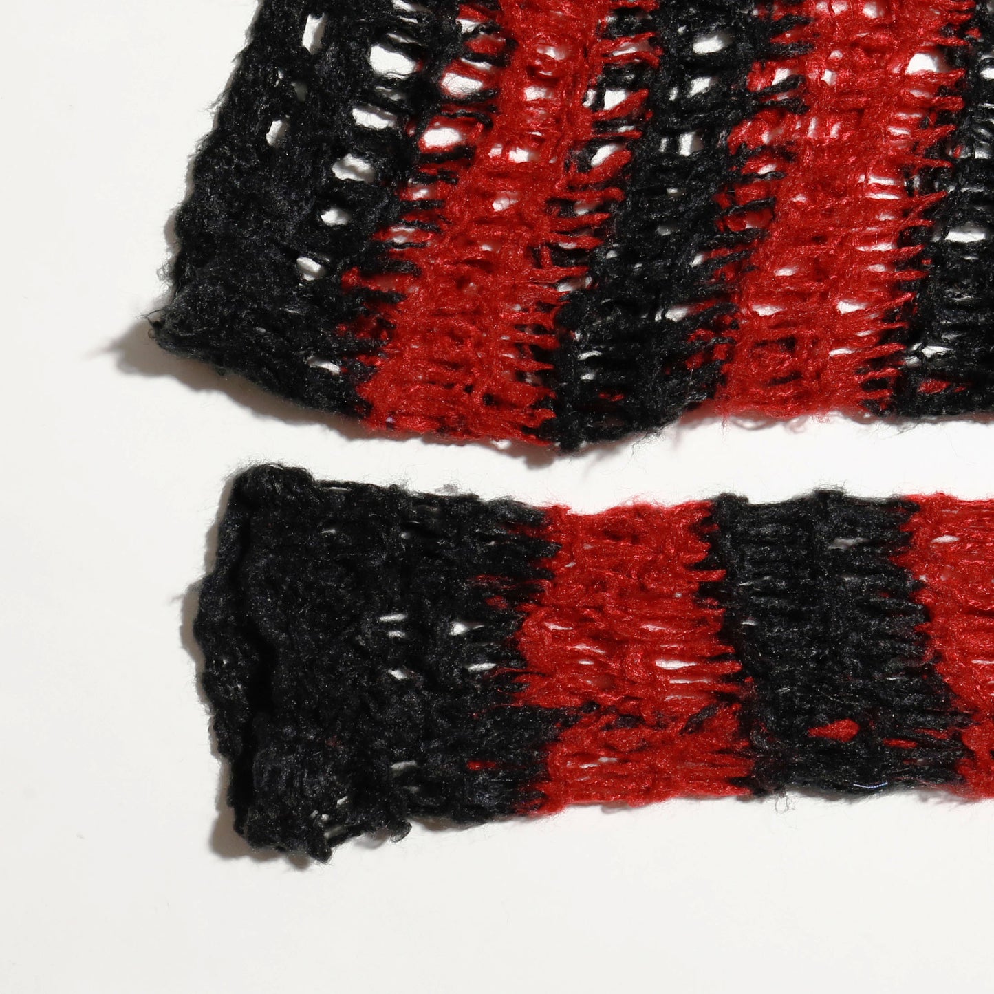 vintage fish net border sweater