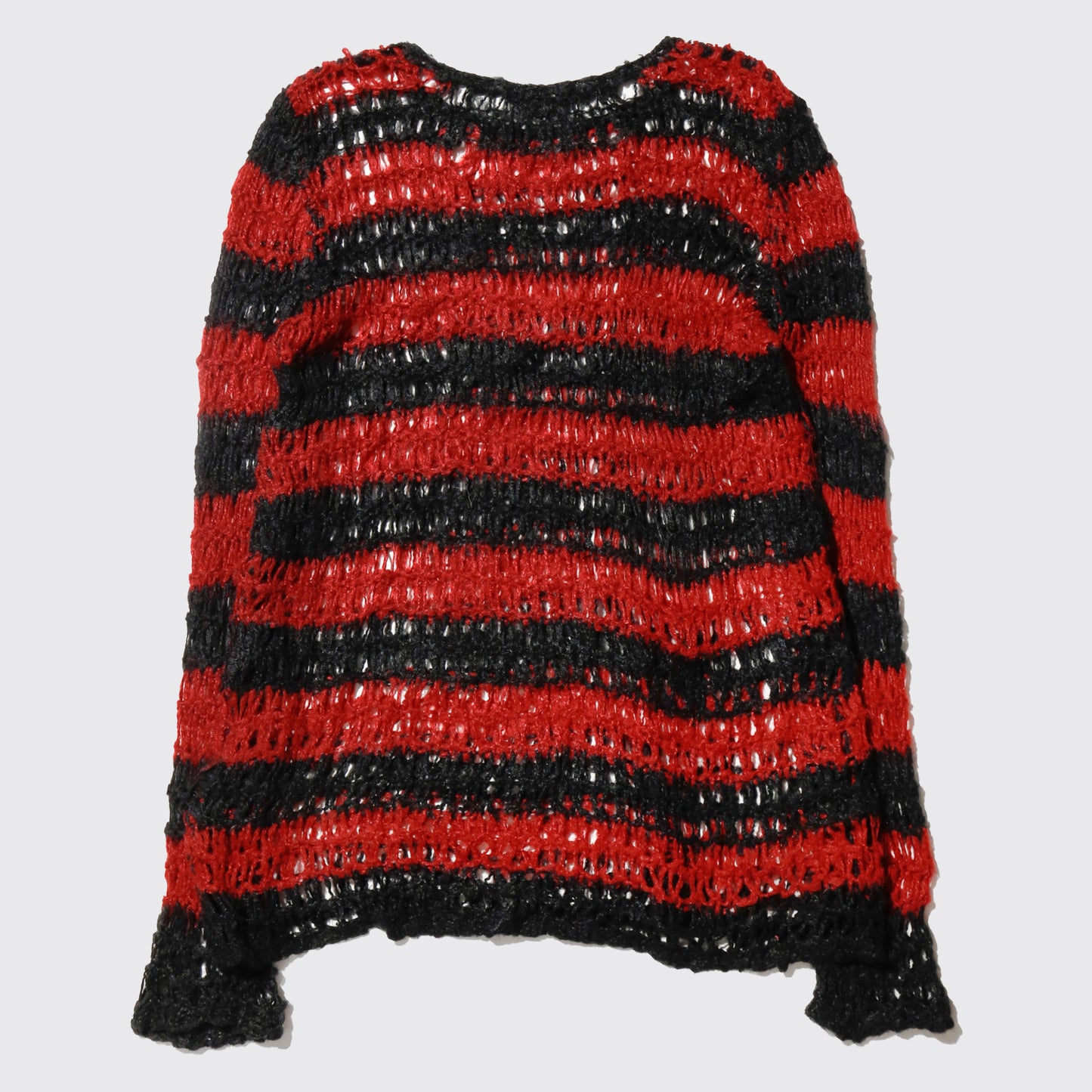 vintage fish net border sweater