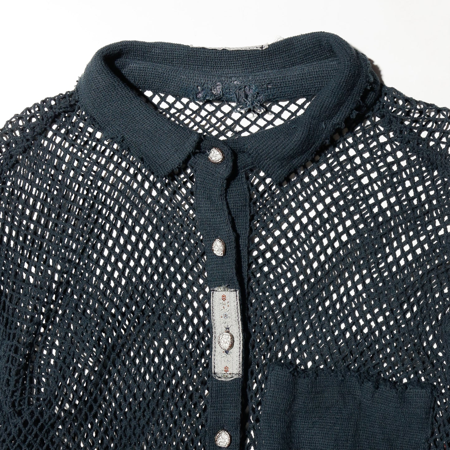 vintage dust fish net shirt