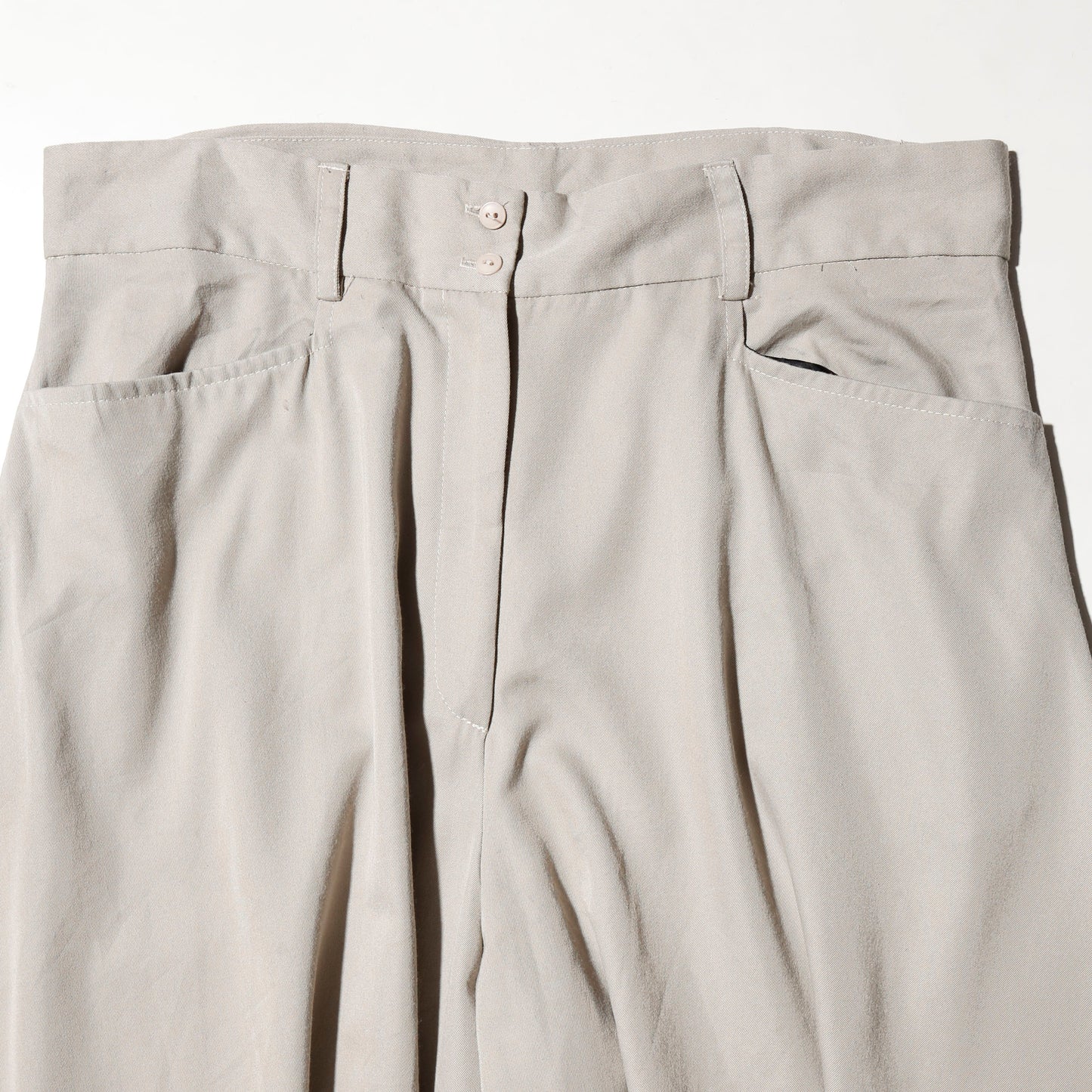 vintage super wide chino shorts