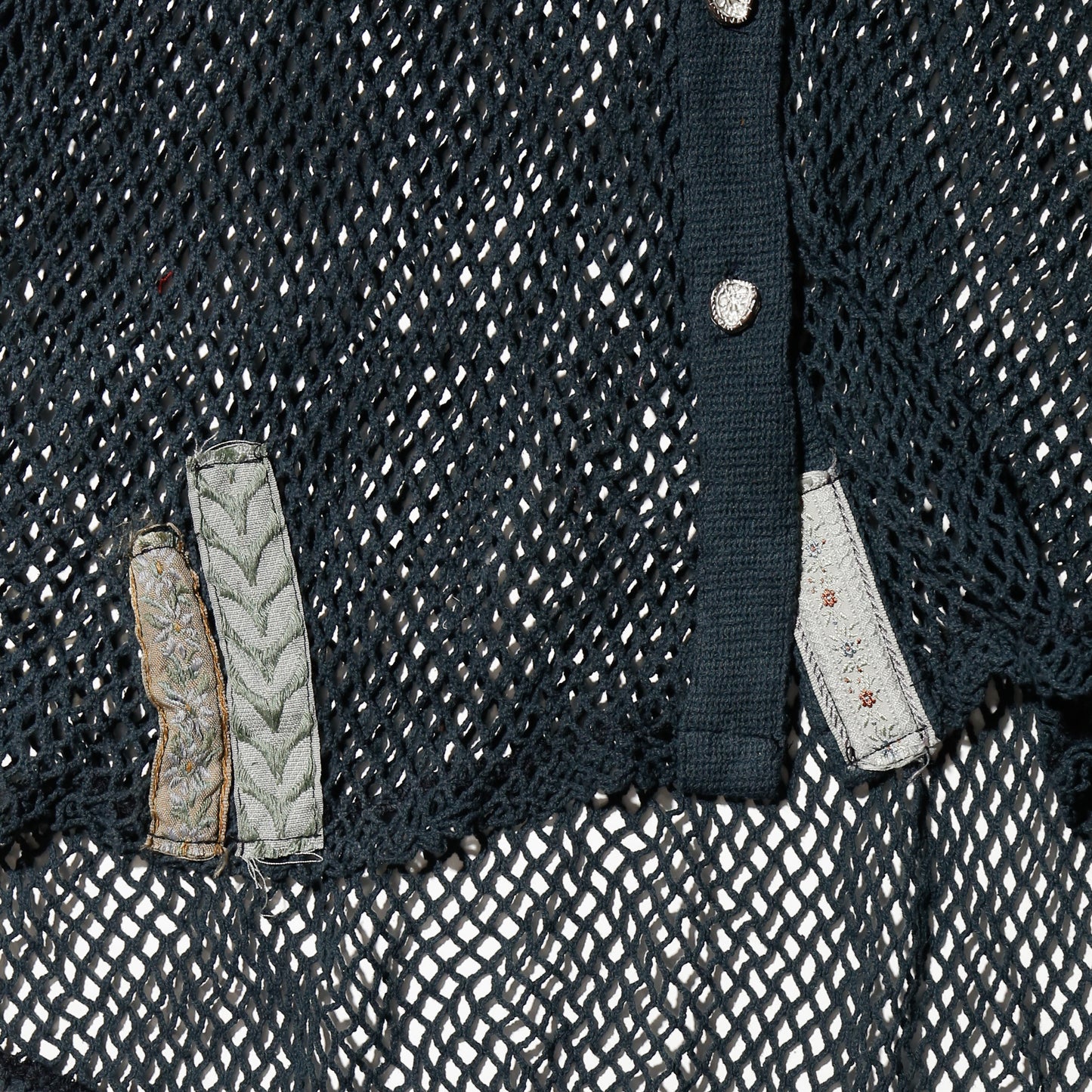 vintage dust fish net shirt