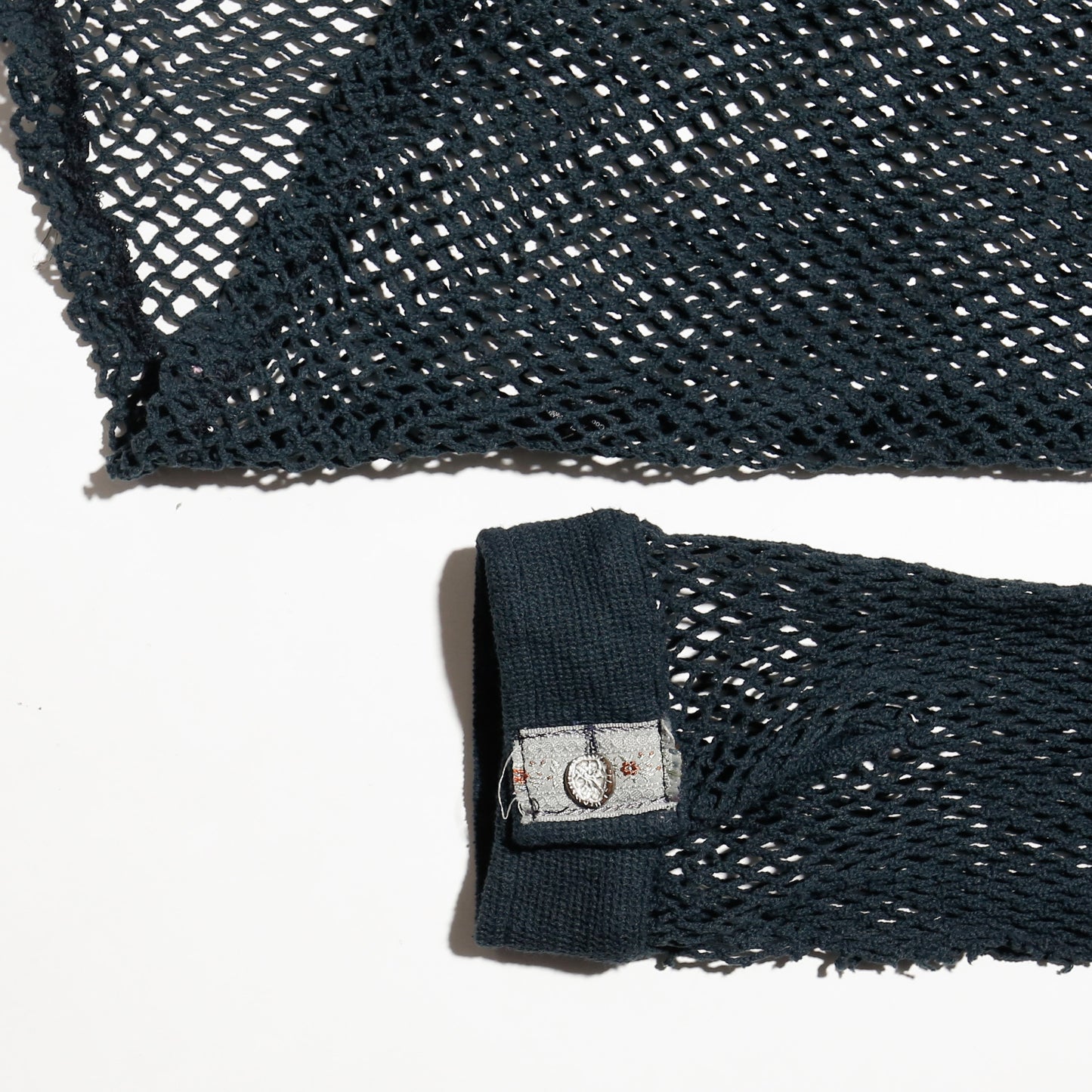 vintage dust fish net shirt