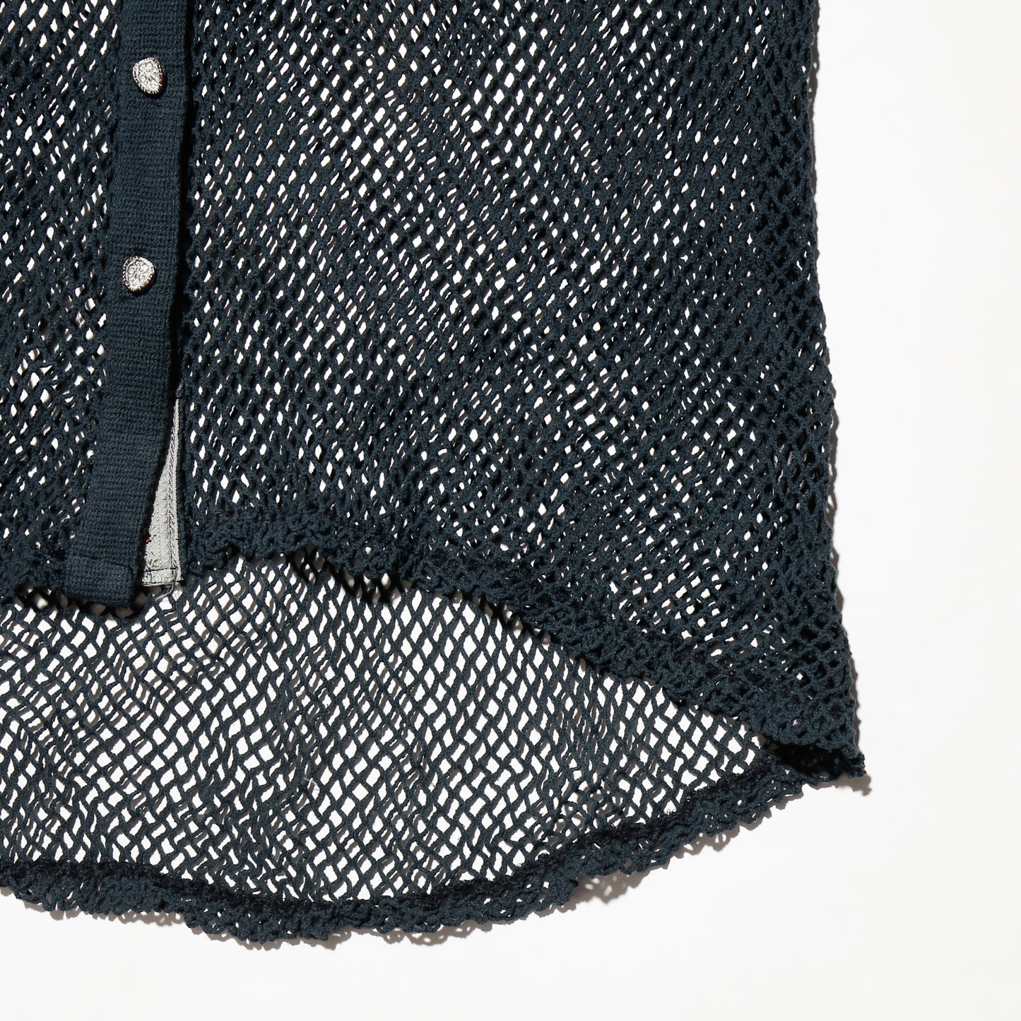 vintage dust fish net shirt