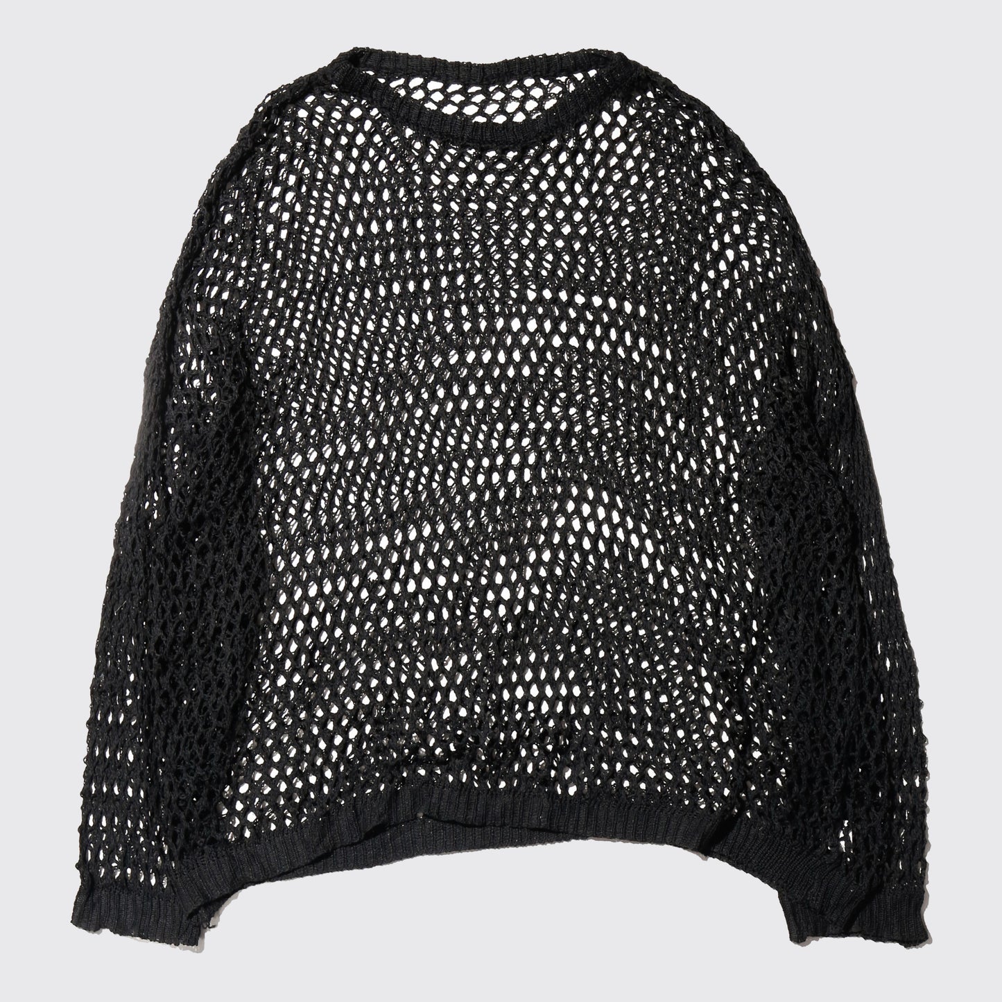 vintage fish net loose sweater