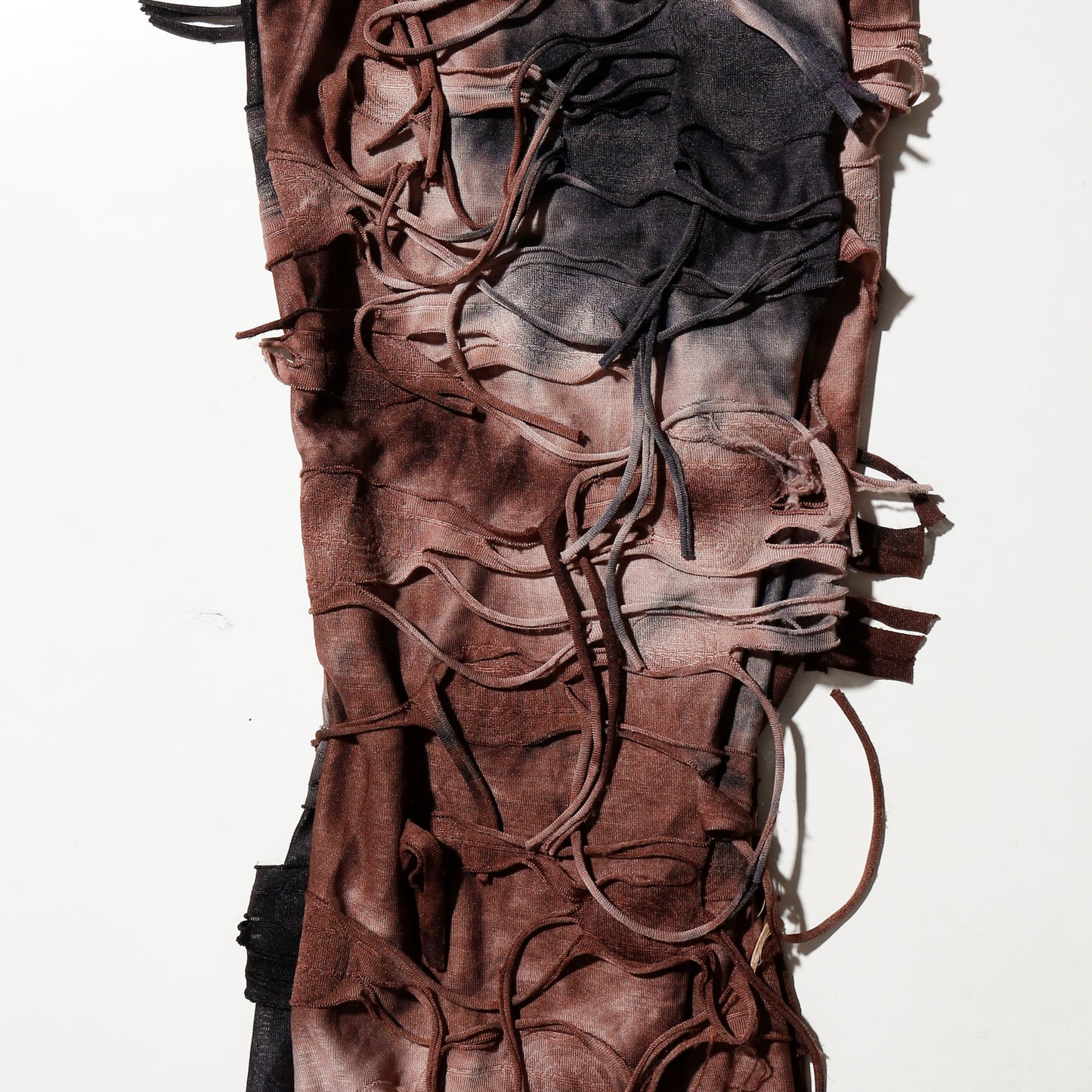 vintage acid ripped flare trousers