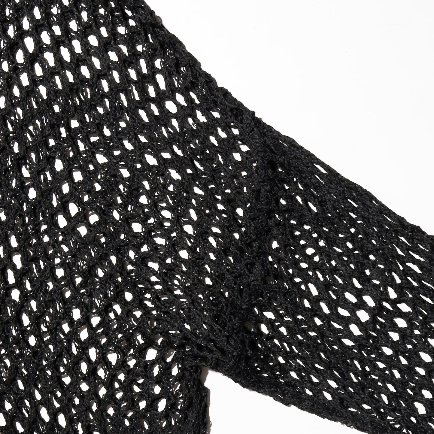 vintage fish net loose sweater