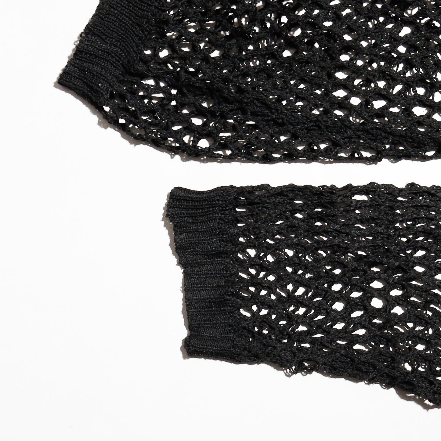 vintage fish net loose sweater