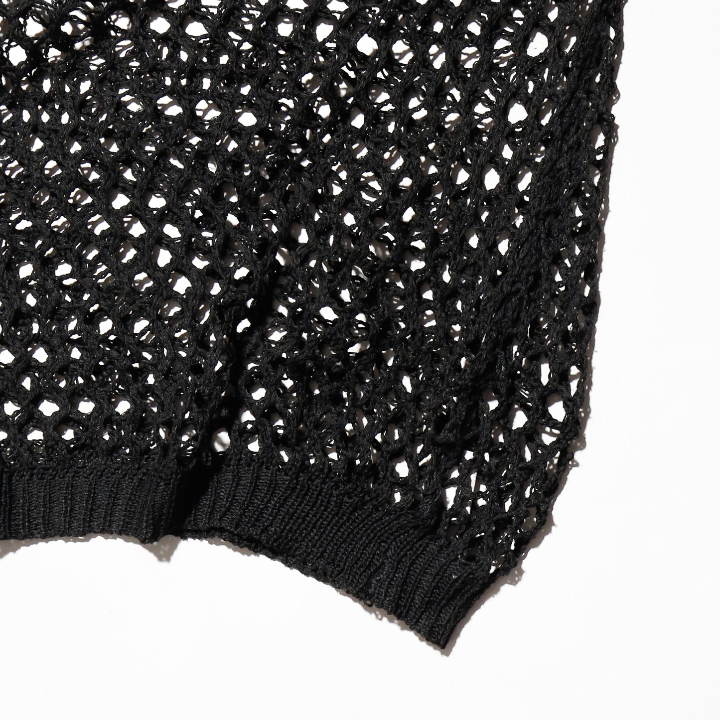 vintage fish net loose sweater