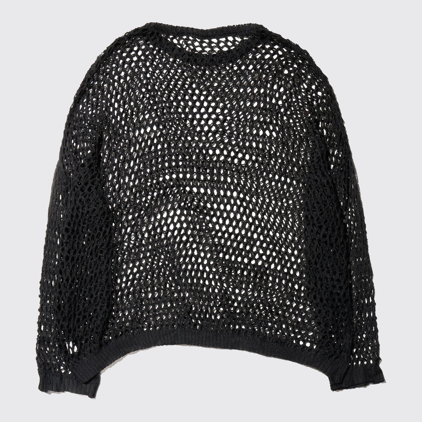 vintage fish net loose sweater