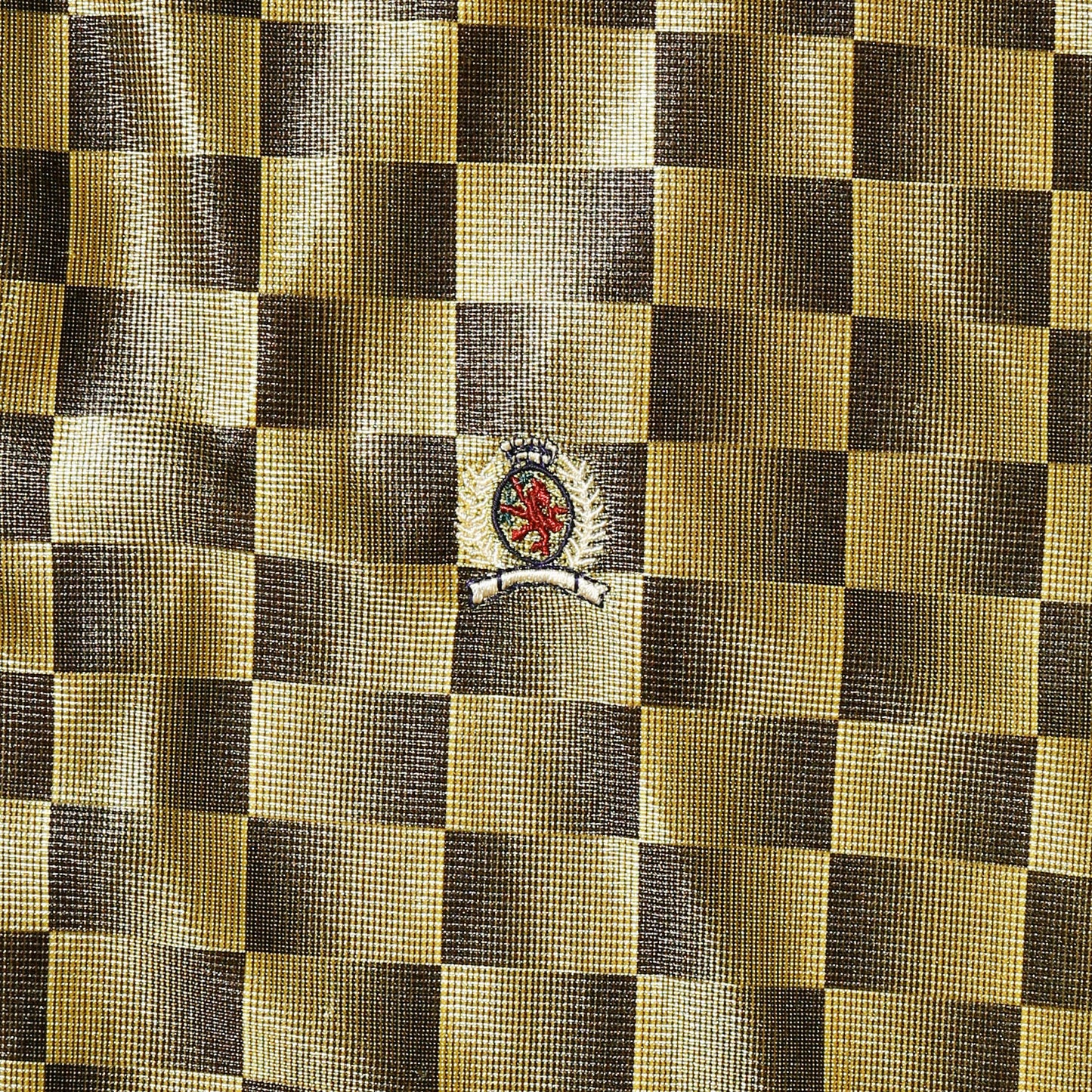 vintage shadow checker h/s shirt