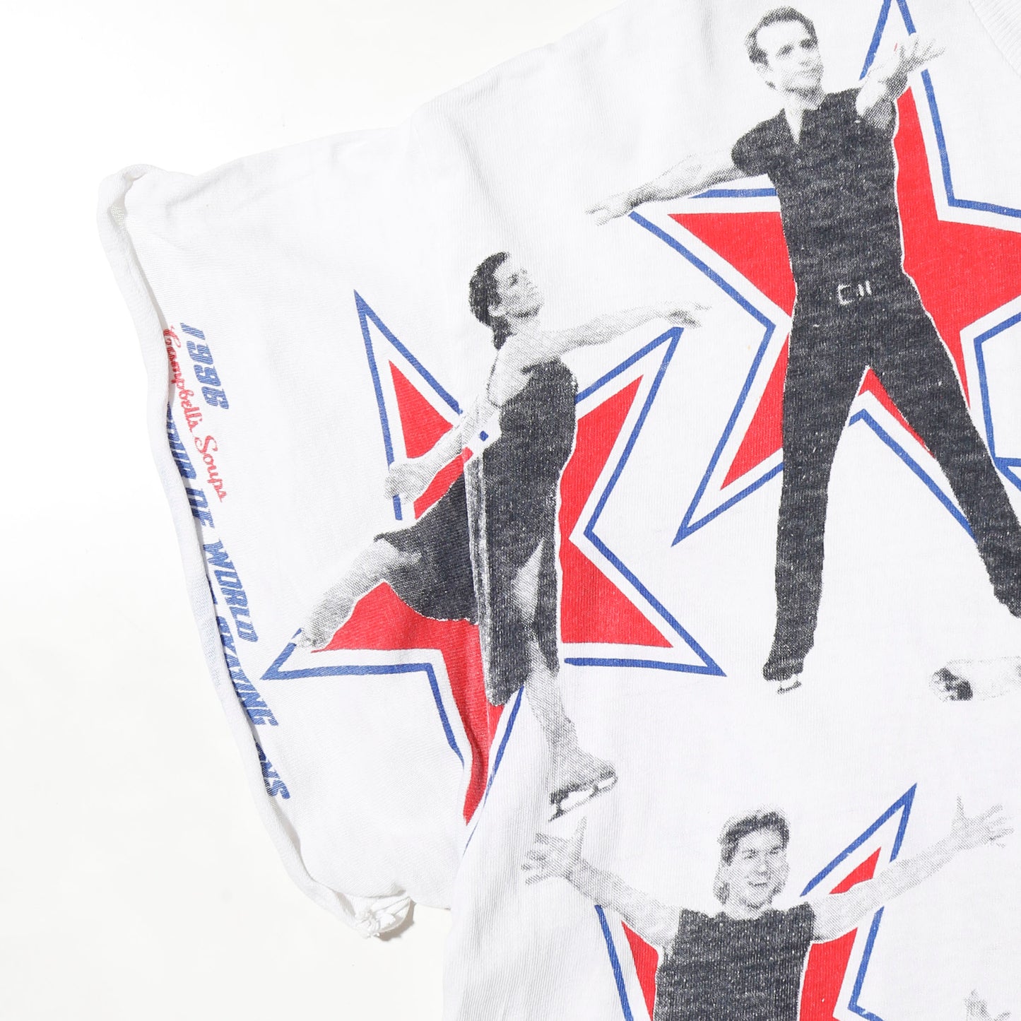 vintage 1996's  world figure skating championship broken t-shirt