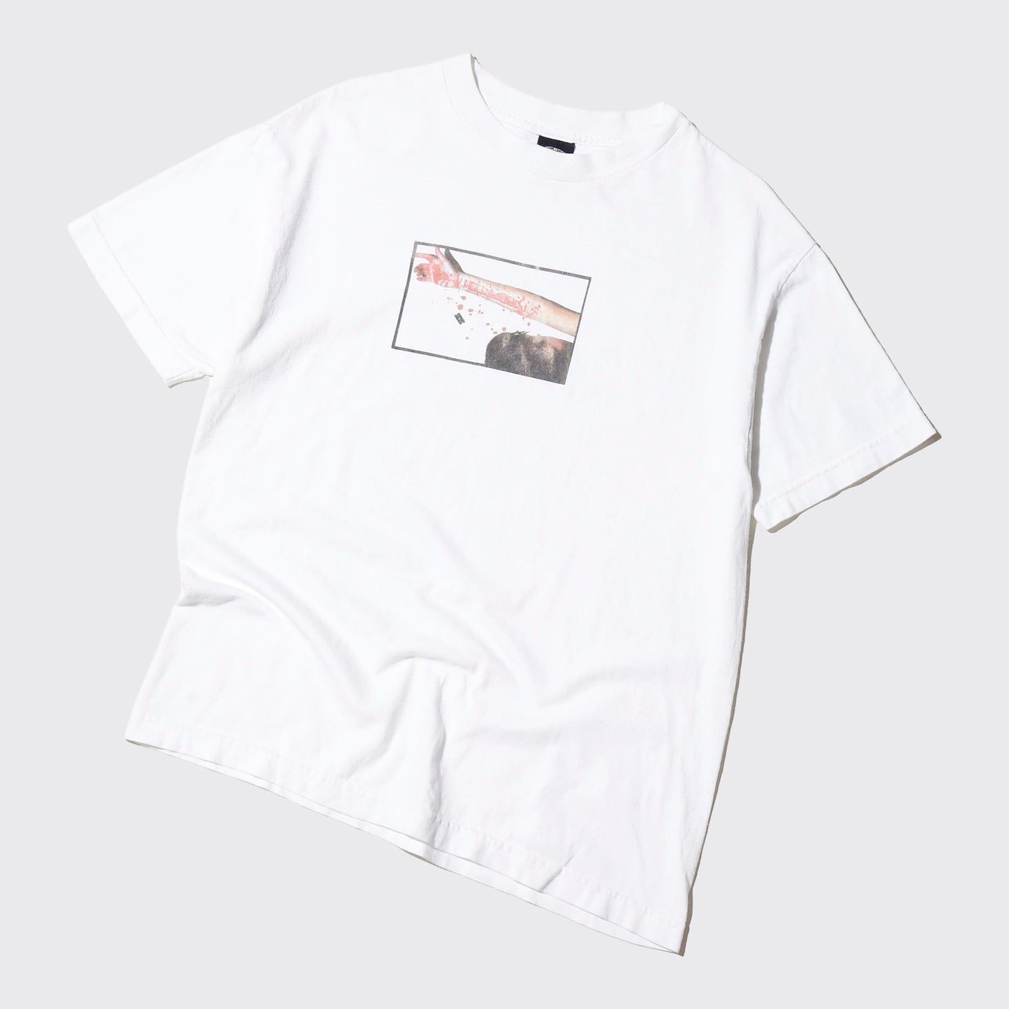 vintage 00's tum yeto list cut t-shirt