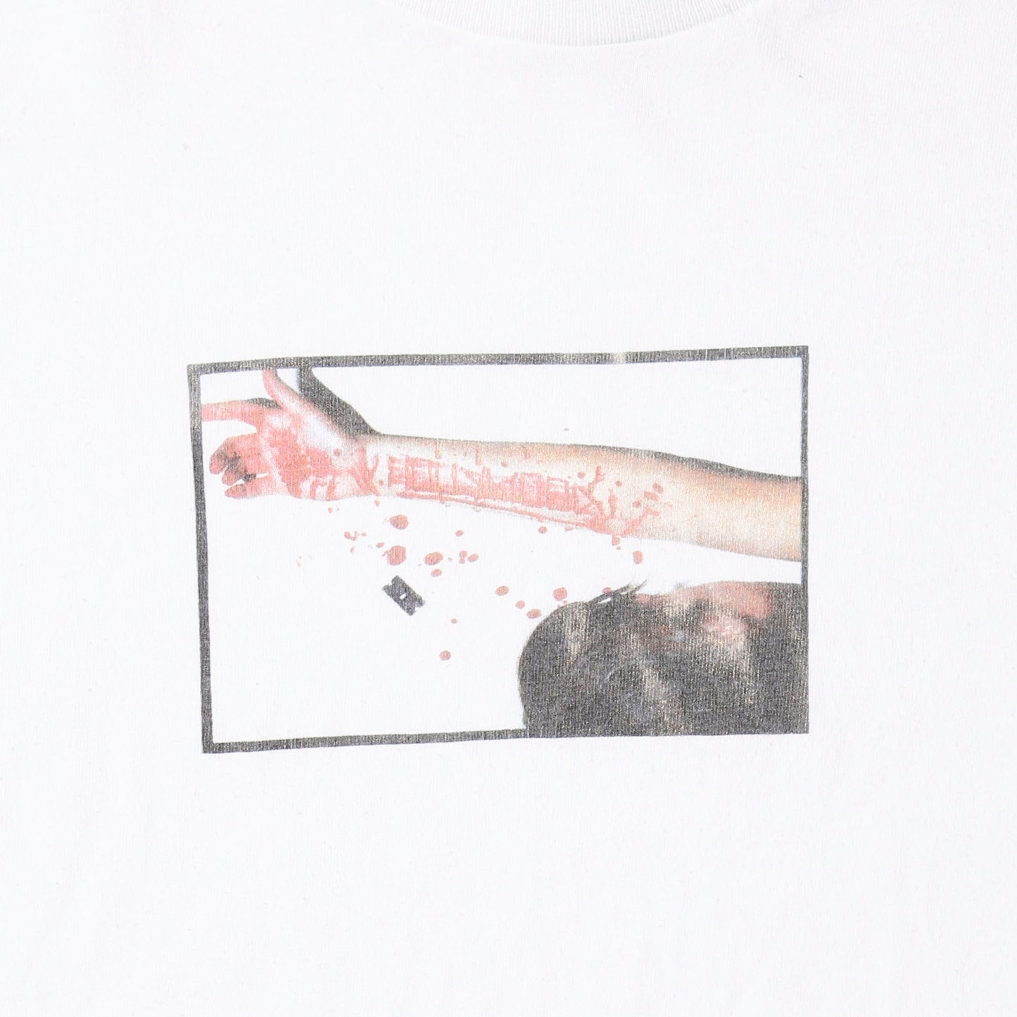vintage 00's tum yeto list cut t-shirt