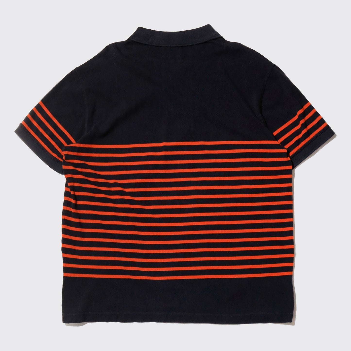vintage armani jeans border polo h/s