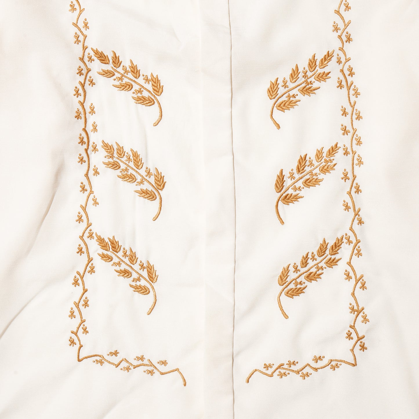 vintage broderied dress shirt