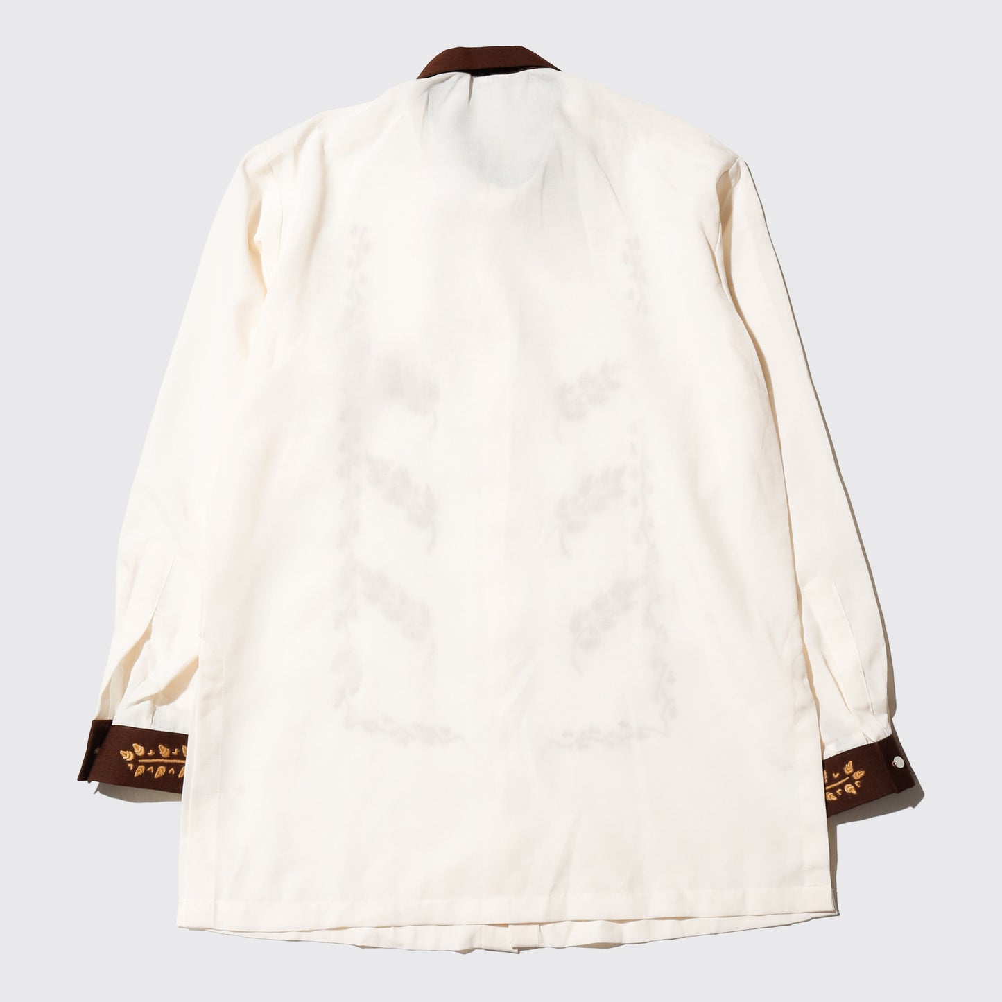 vintage broderied dress shirt