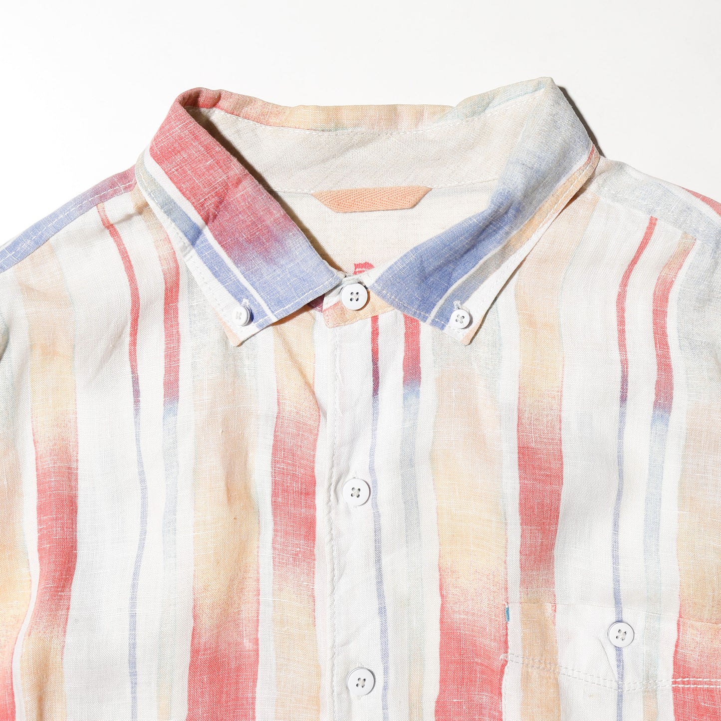 vintage tommy bahama watery stripe linen shirt