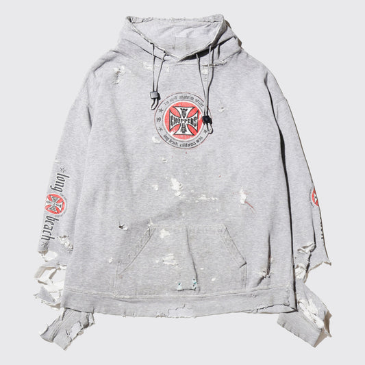 *one-off 90-00's west coast choppers broken hoodie