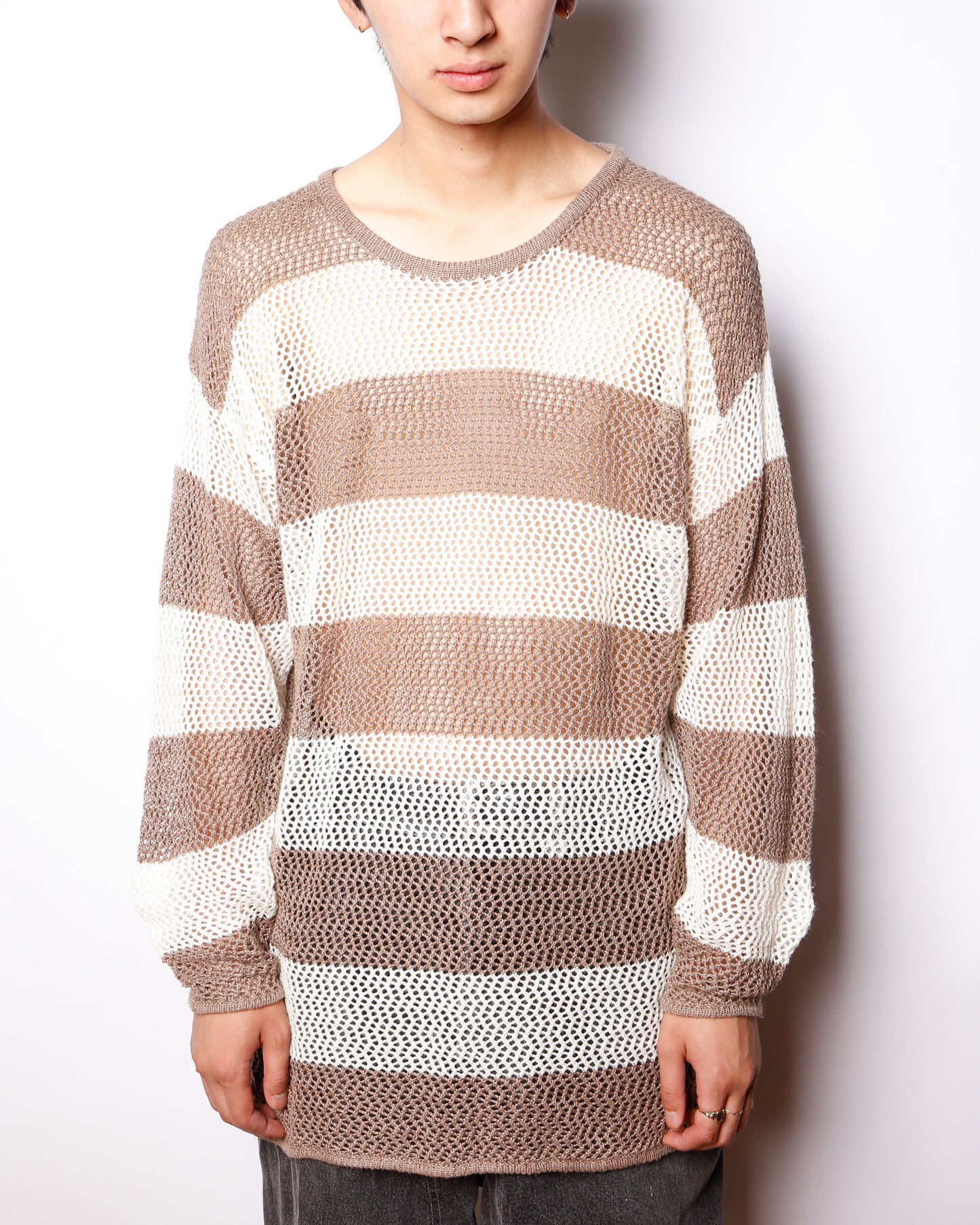 vintage lace border sweater