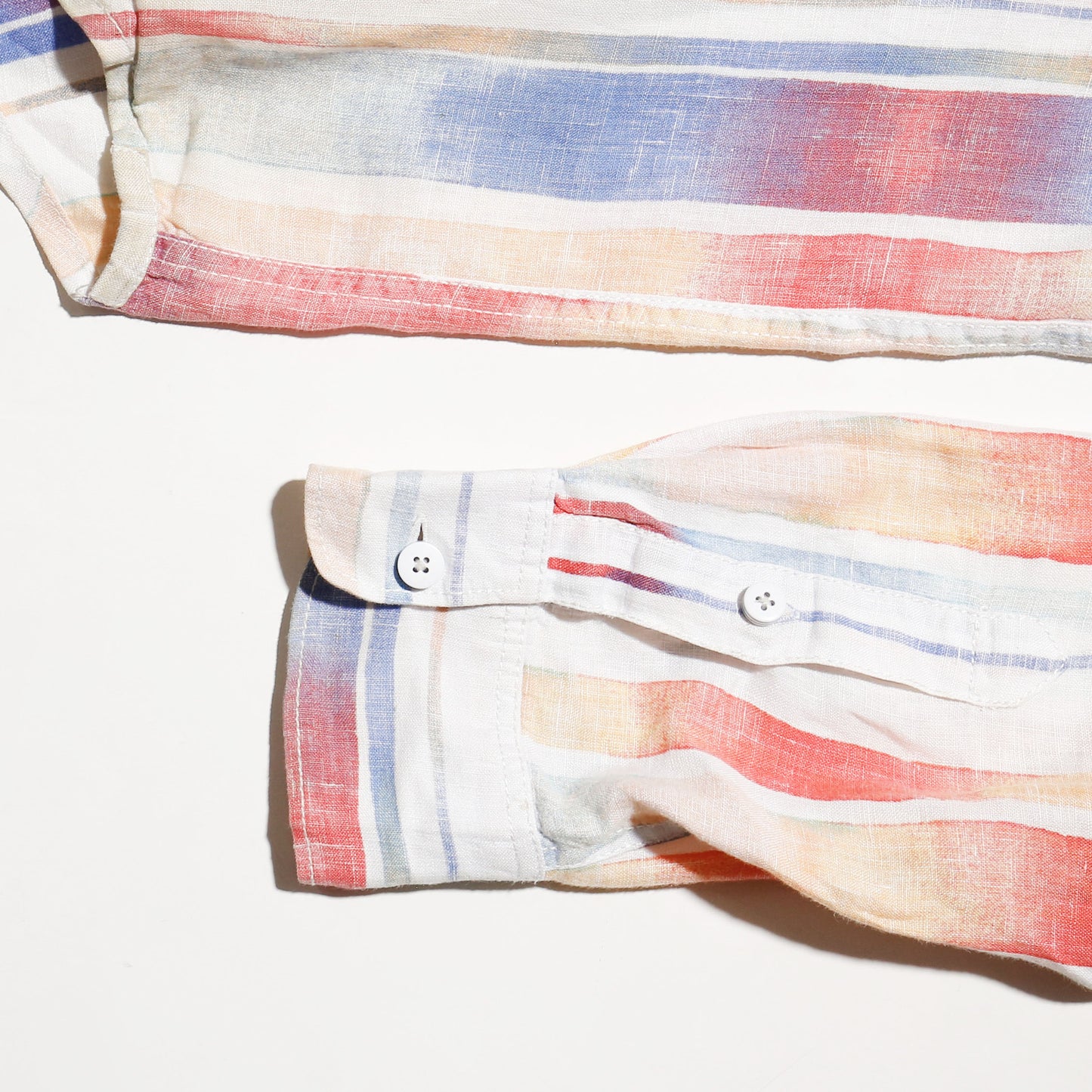 vintage tommy bahama watery stripe linen shirt
