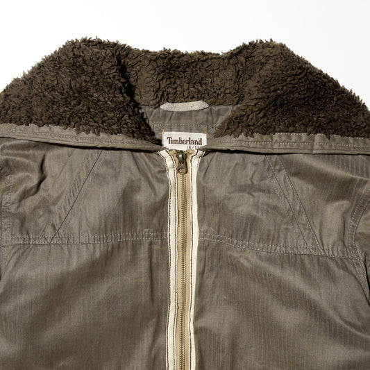 vintage 00's timberland separate hooded jacket