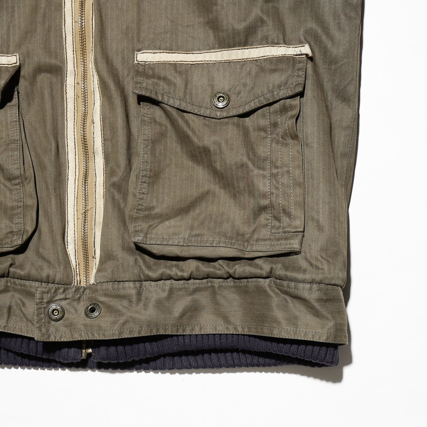 vintage 00's timberland separate hooded jacket