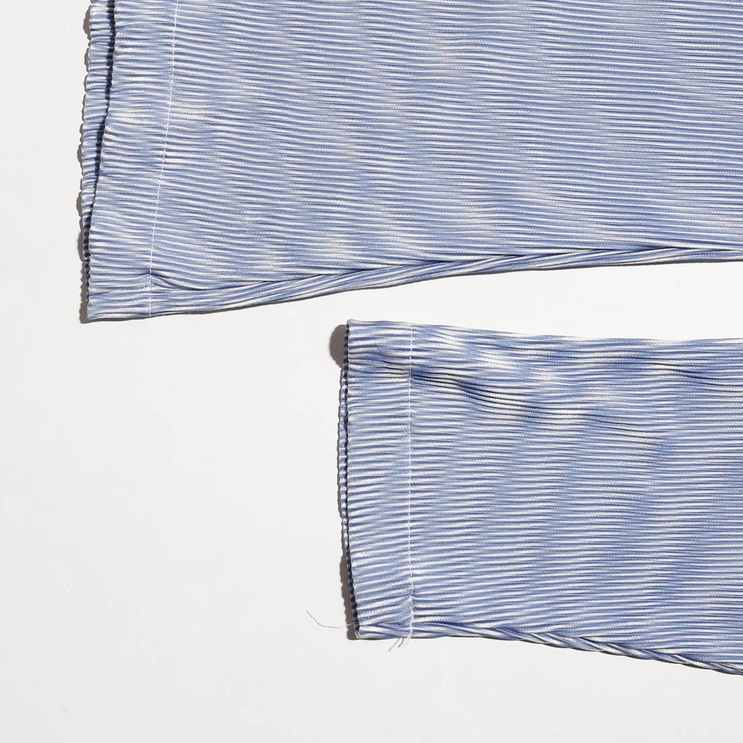 vintage pleats open collar shirt
