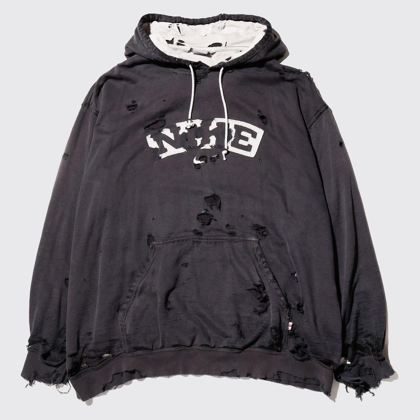 *one-off 00's nike broken hoodie