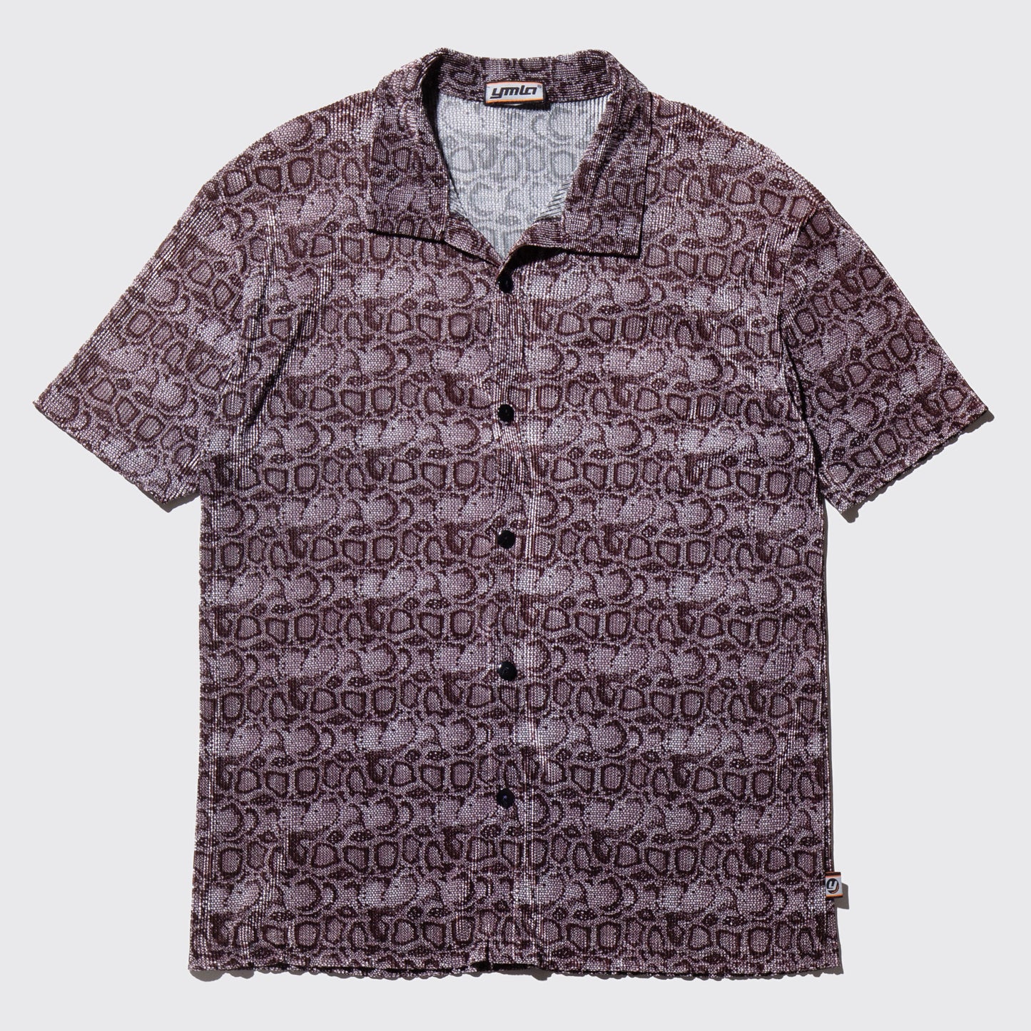 vintage 90's ymlo leopard h/s shirt