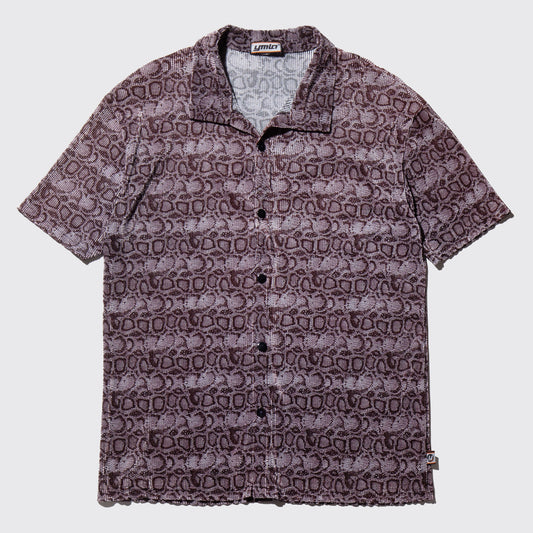 vintage 90's ymlo leopard h/s shirt