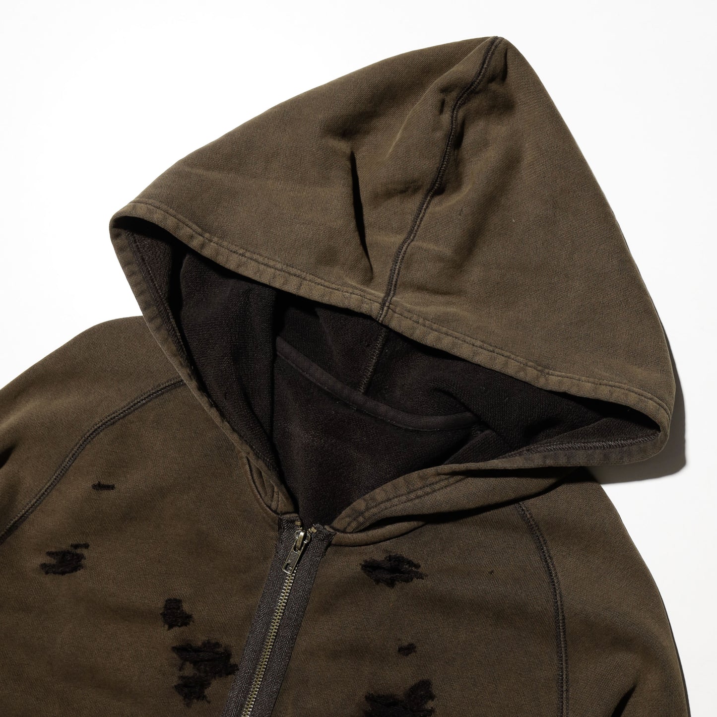 *one-off dust broken hoodie