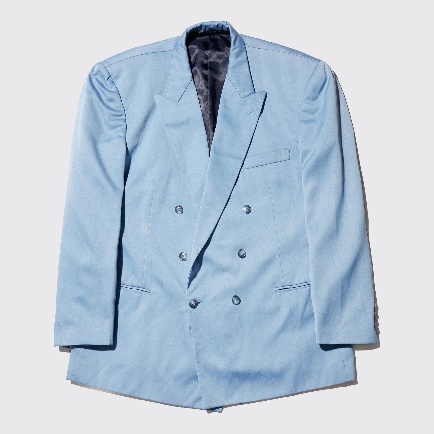 vintage pastel double breasted tailored jacket