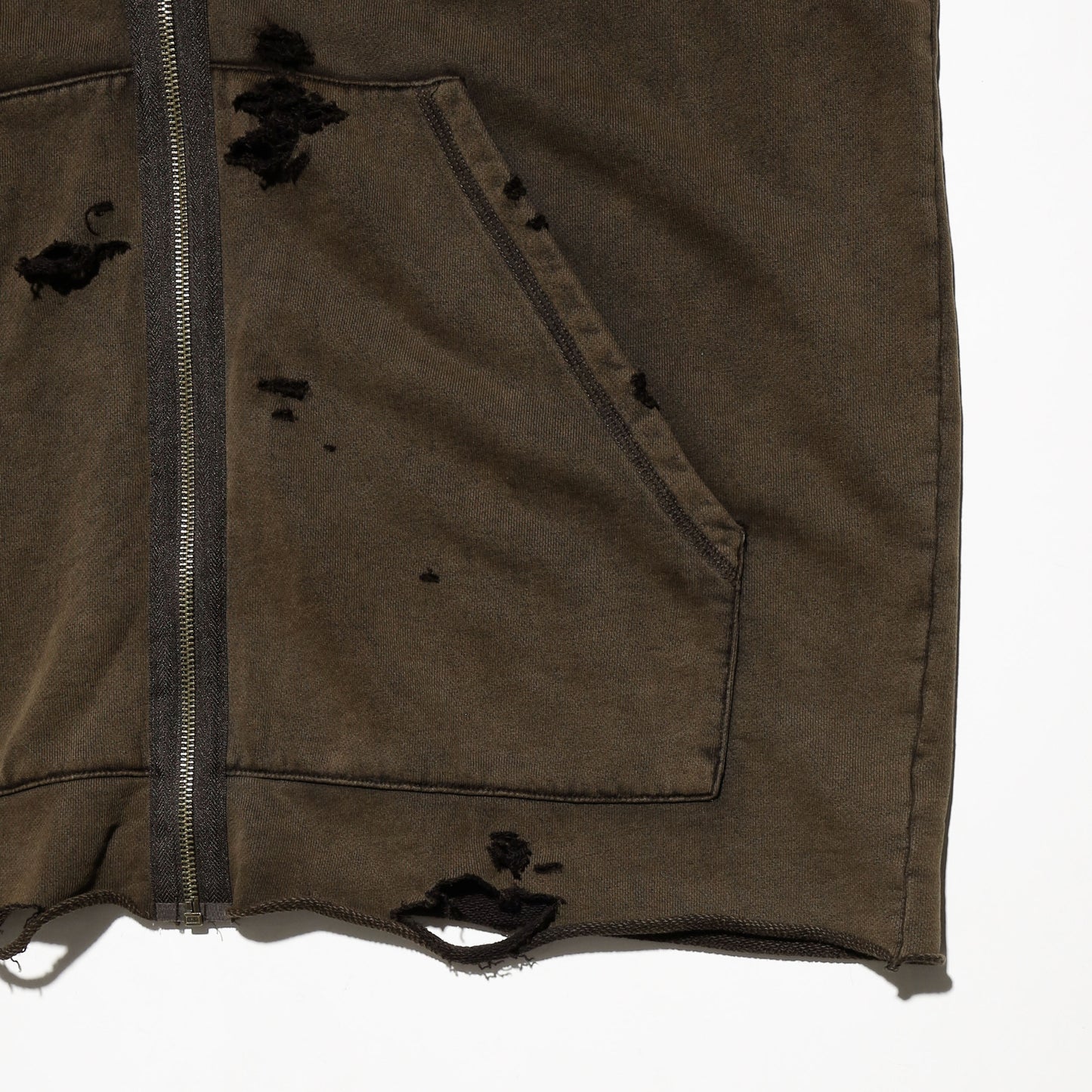 *one-off dust broken hoodie