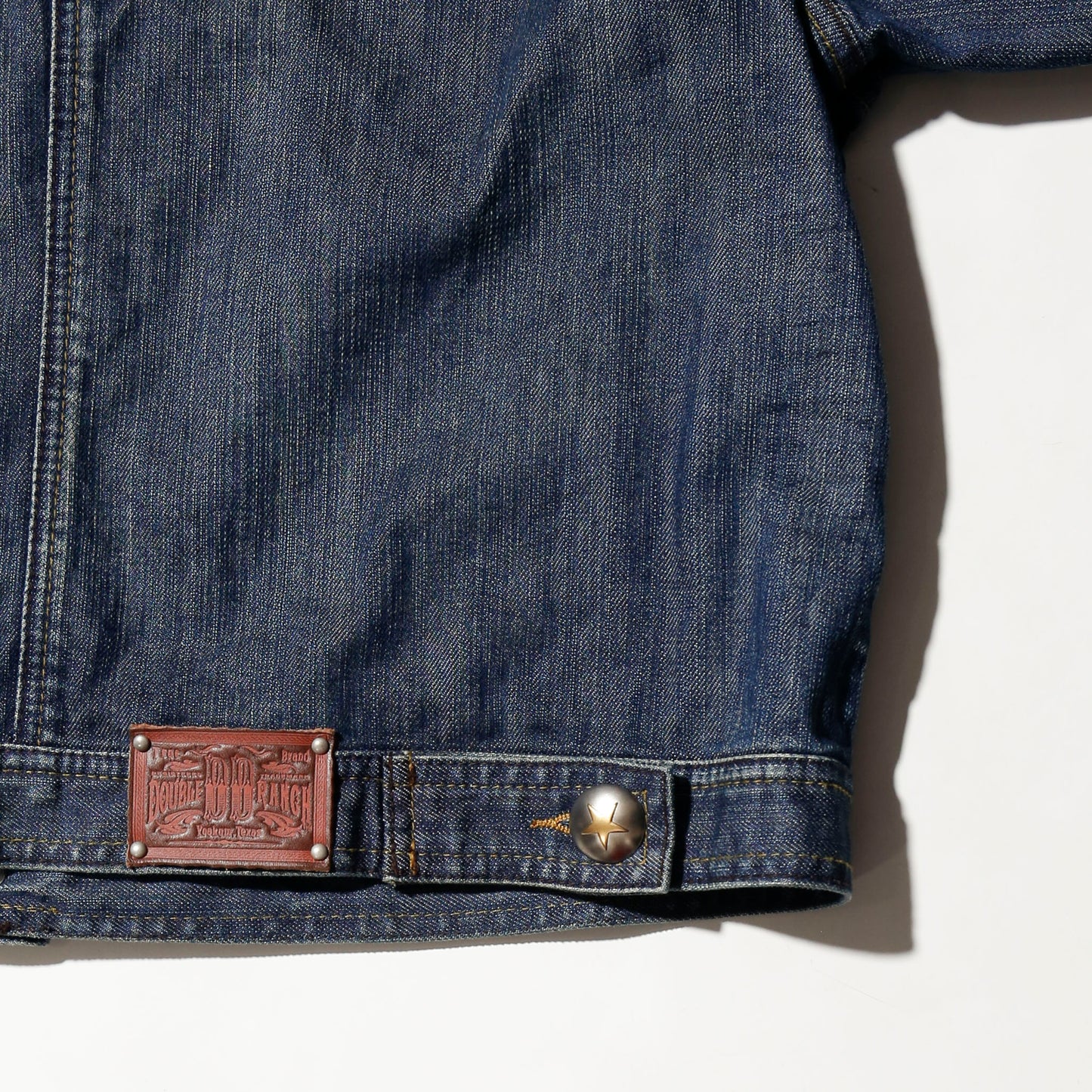 vintage western broderied trucker jacket